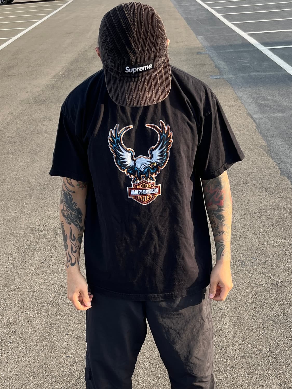 00s 할리데이비슨 EAGLES 티셔츠 🇺🇸 상품이미지1