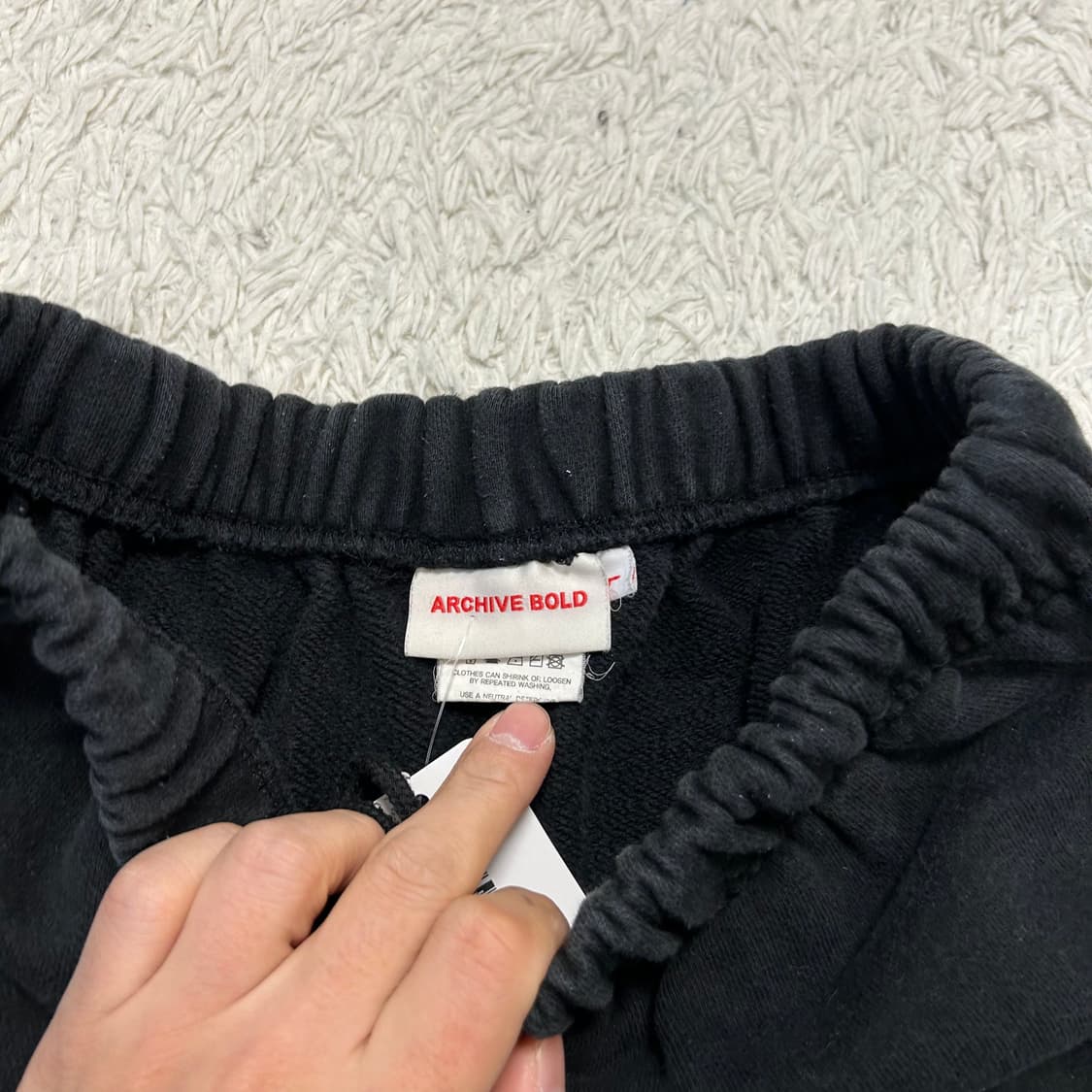 Archive Bold 939 Black Jogger Pants 상품이미지6
