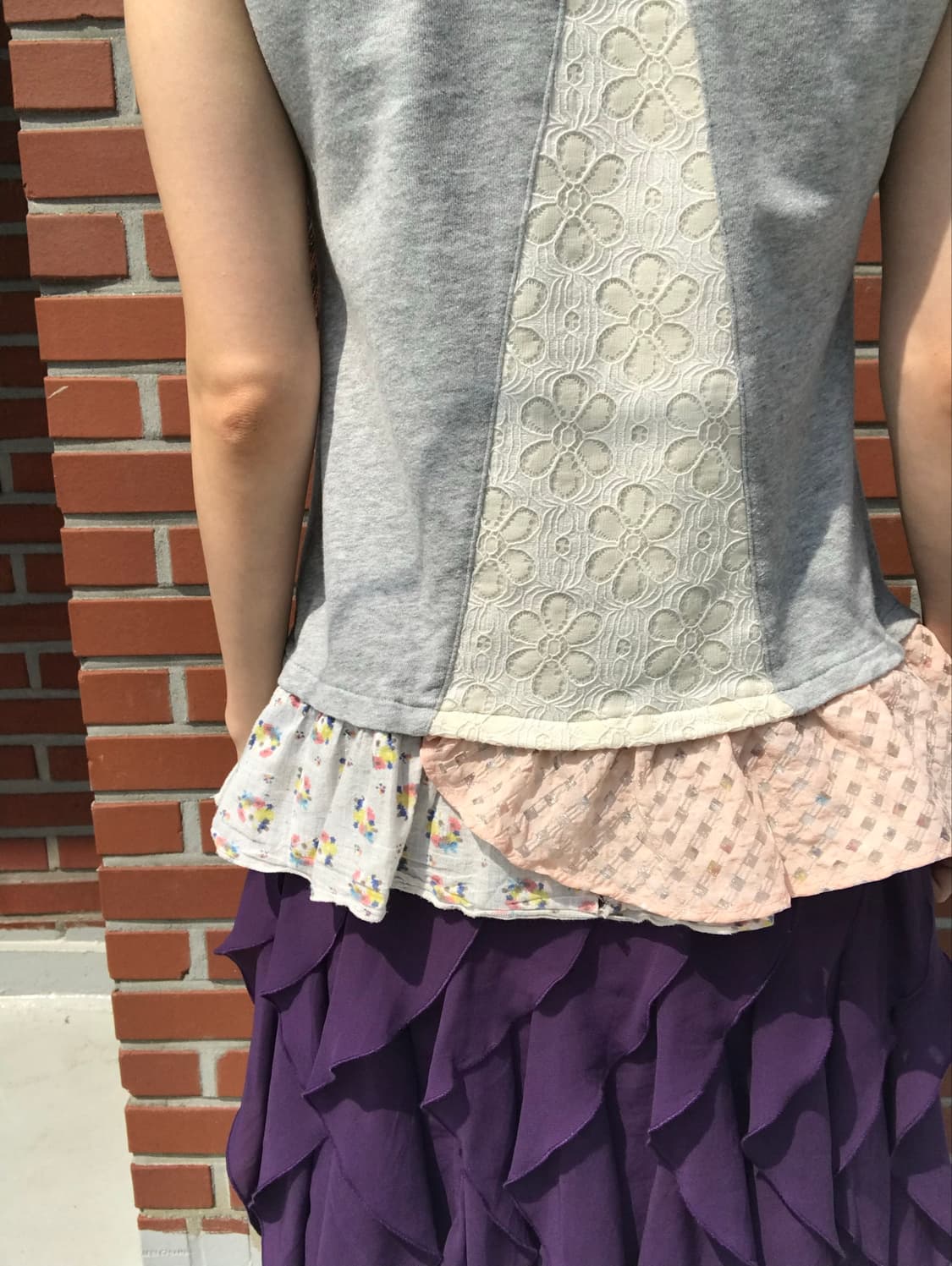 vintage pocket ribbon sleeveless  상품이미지6