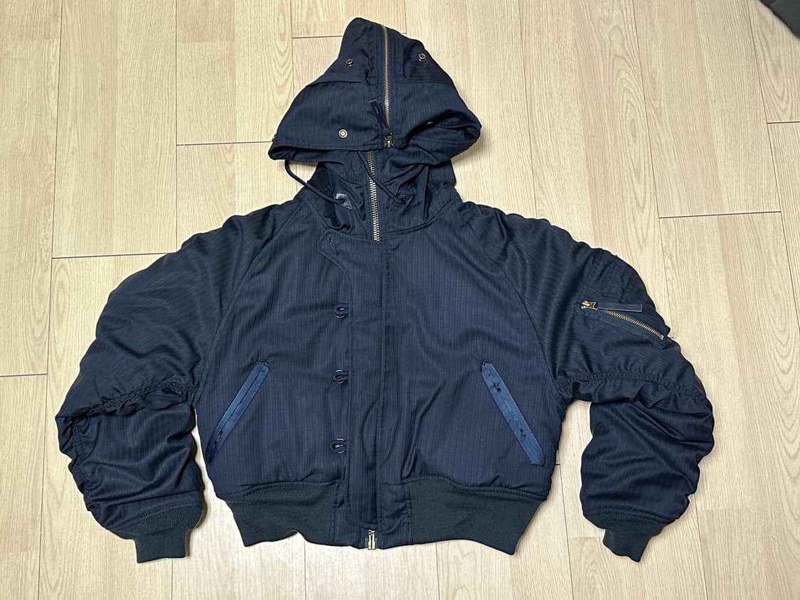 미스치프 x 알파 인더스트리 울 N-2B 자켓 딥 네이비 상품이미지1