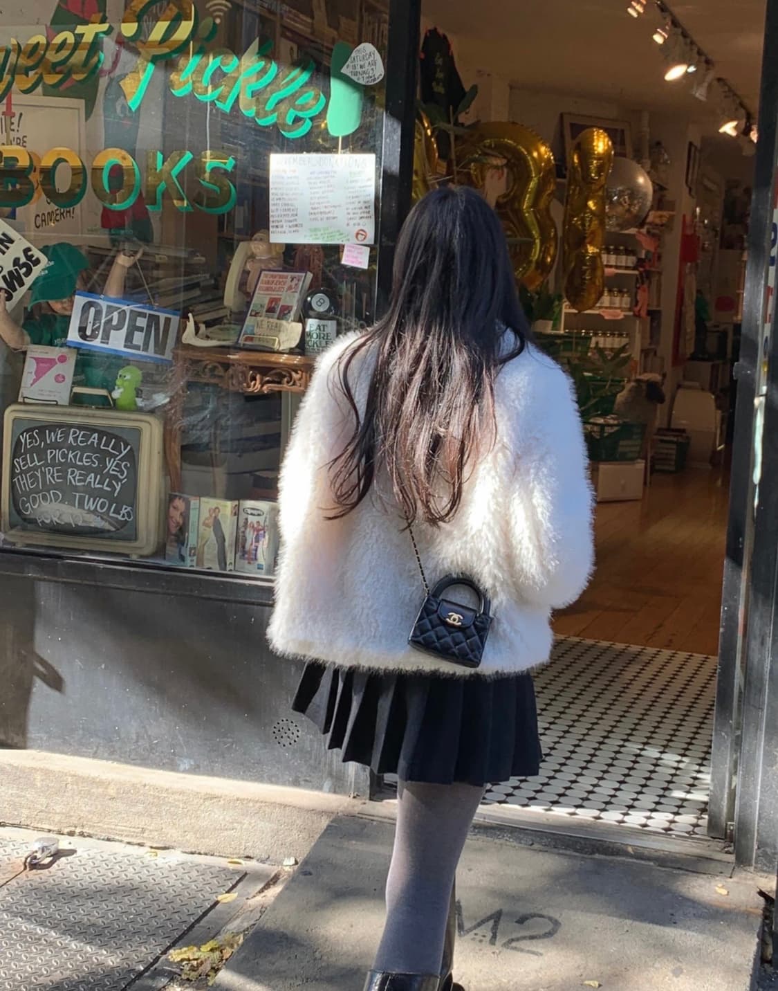 리즈 Needs 노엘 시어링 퍼자켓 상품이미지2