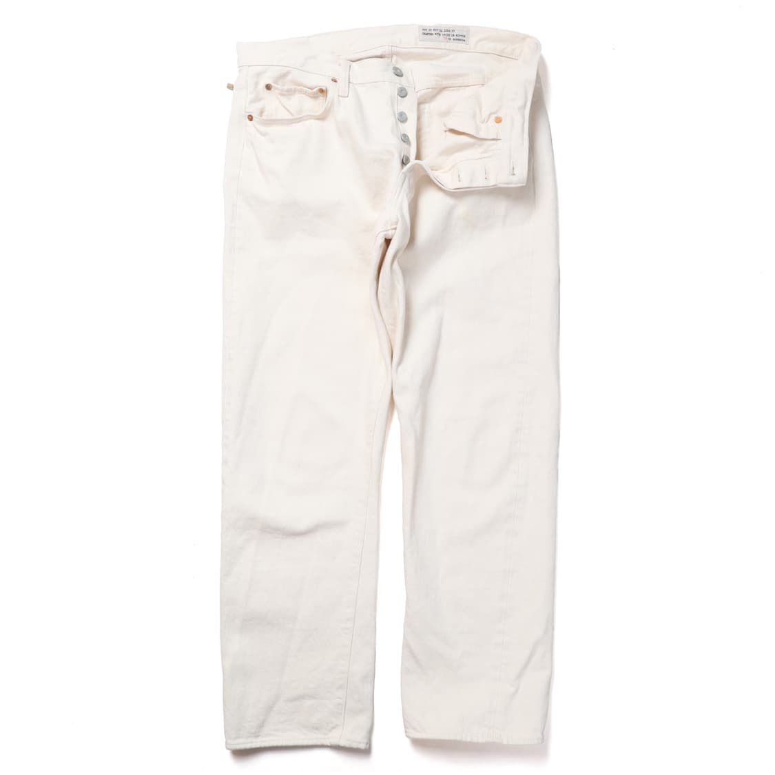 본쿠라 Boncura 66 Off White Denim Pants 
 상품이미지8