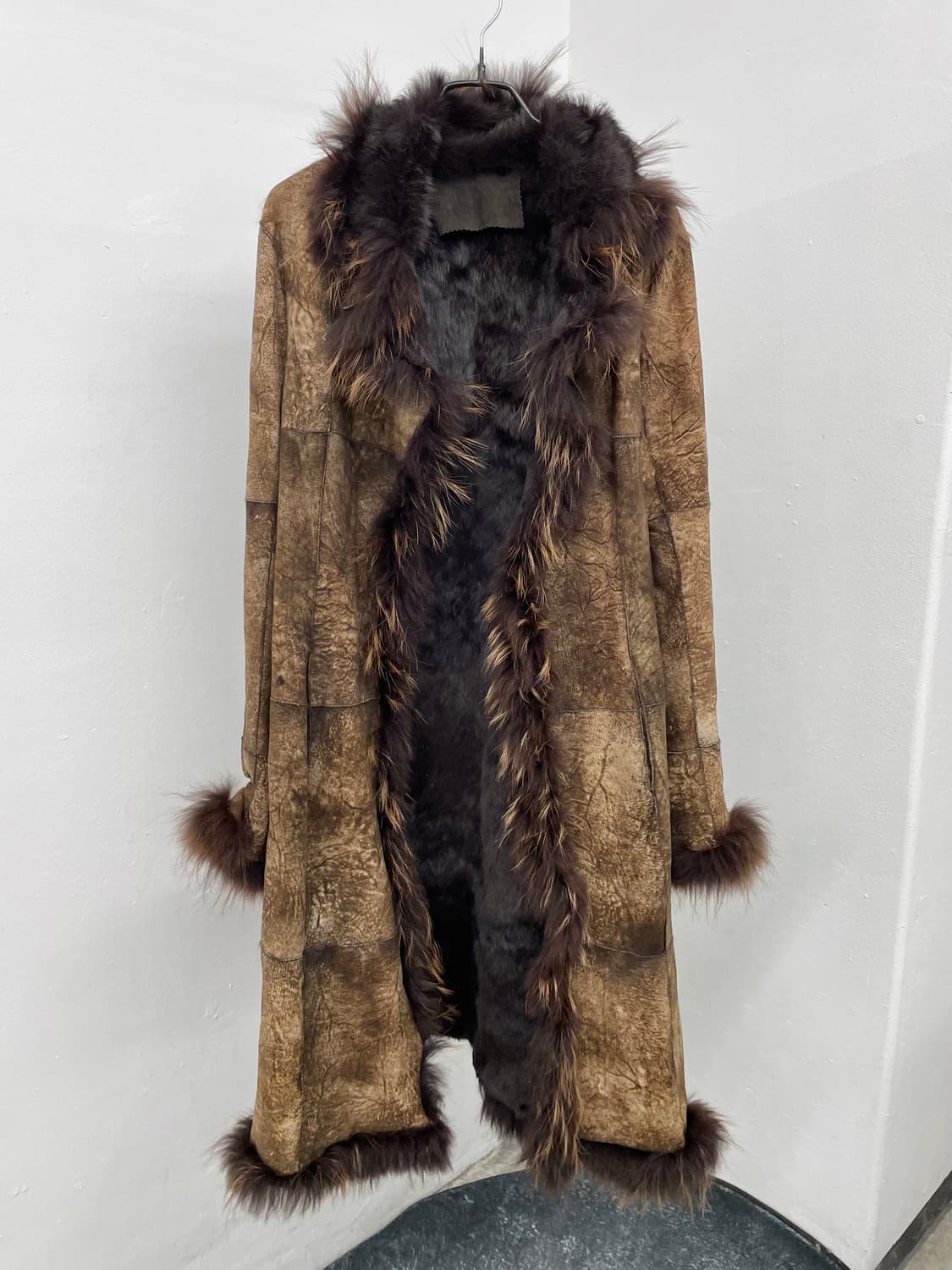 그런지페어리 라쿤 폭스 무스탕 퍼자켓 상품이미지2