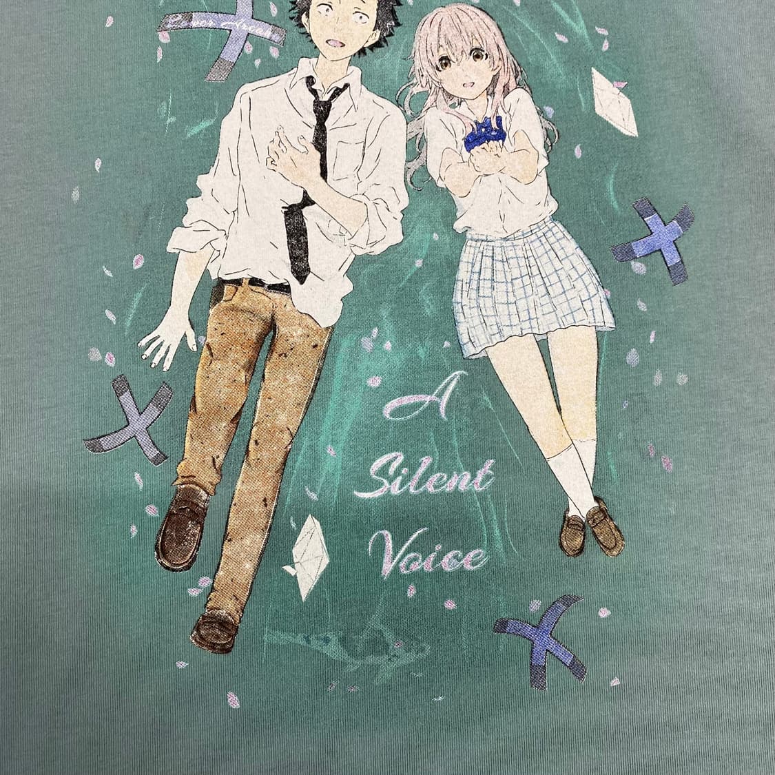 목소리의형태 부틀렉 애니메이션 티셔츠 상품이미지5