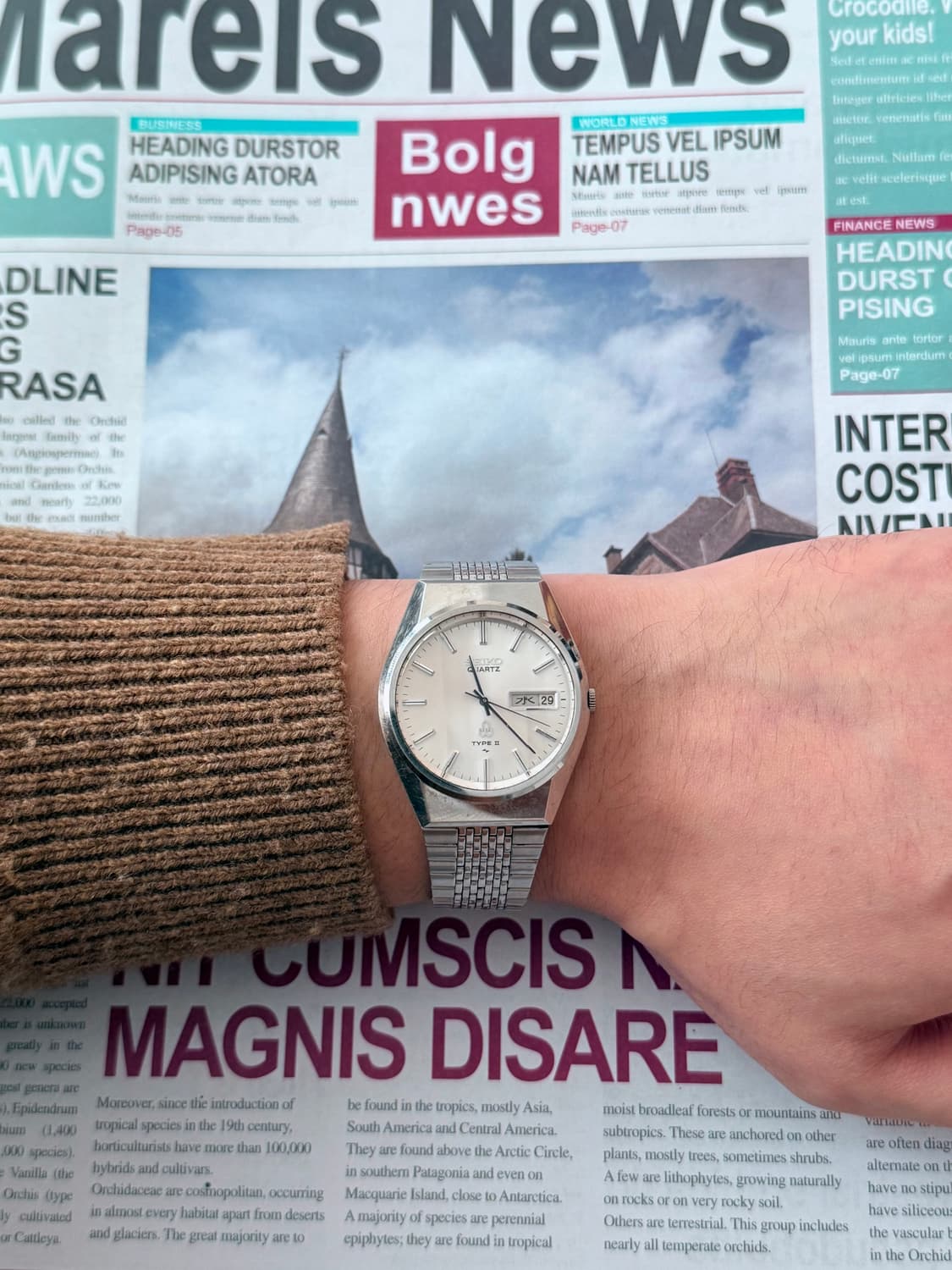Seiko 세이코 Type 2 Quartz Day-Date 상품이미지7