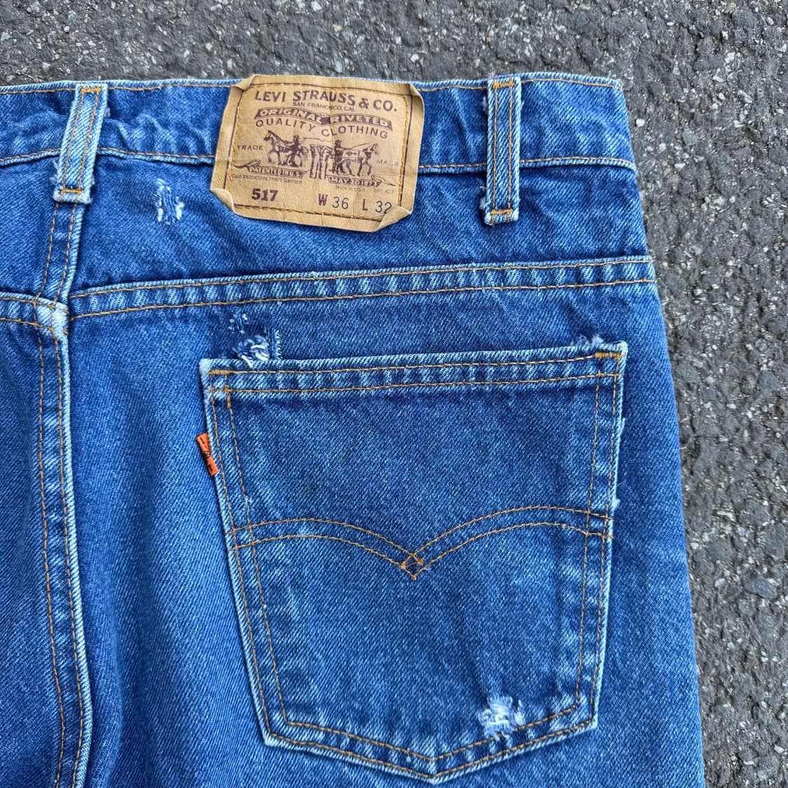 90s USA 빈티지 리바이스 517 W36 L32 오렌지탭 상품이미지8