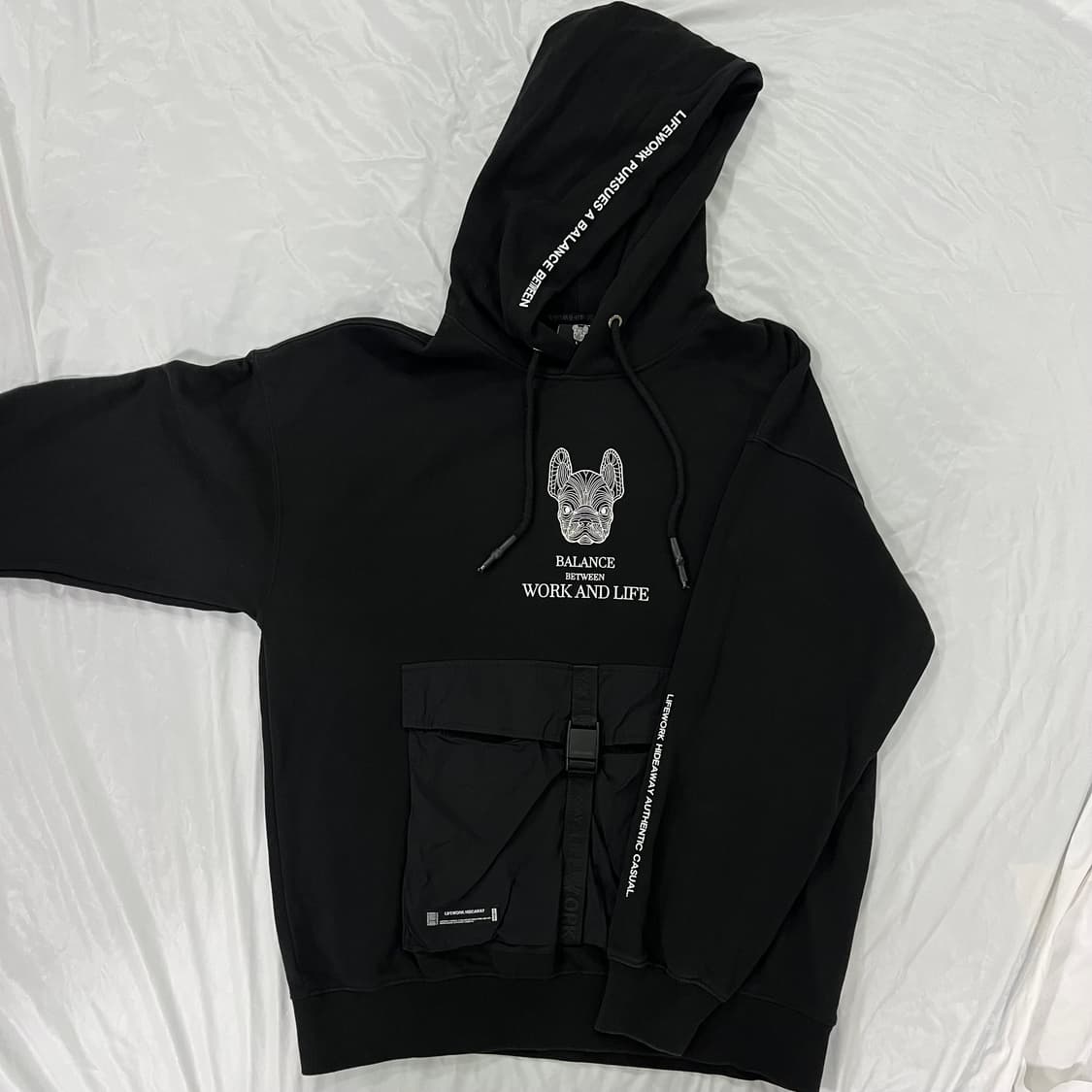 라이프워크 우븐 벨트포켓 후드 L 상품이미지1