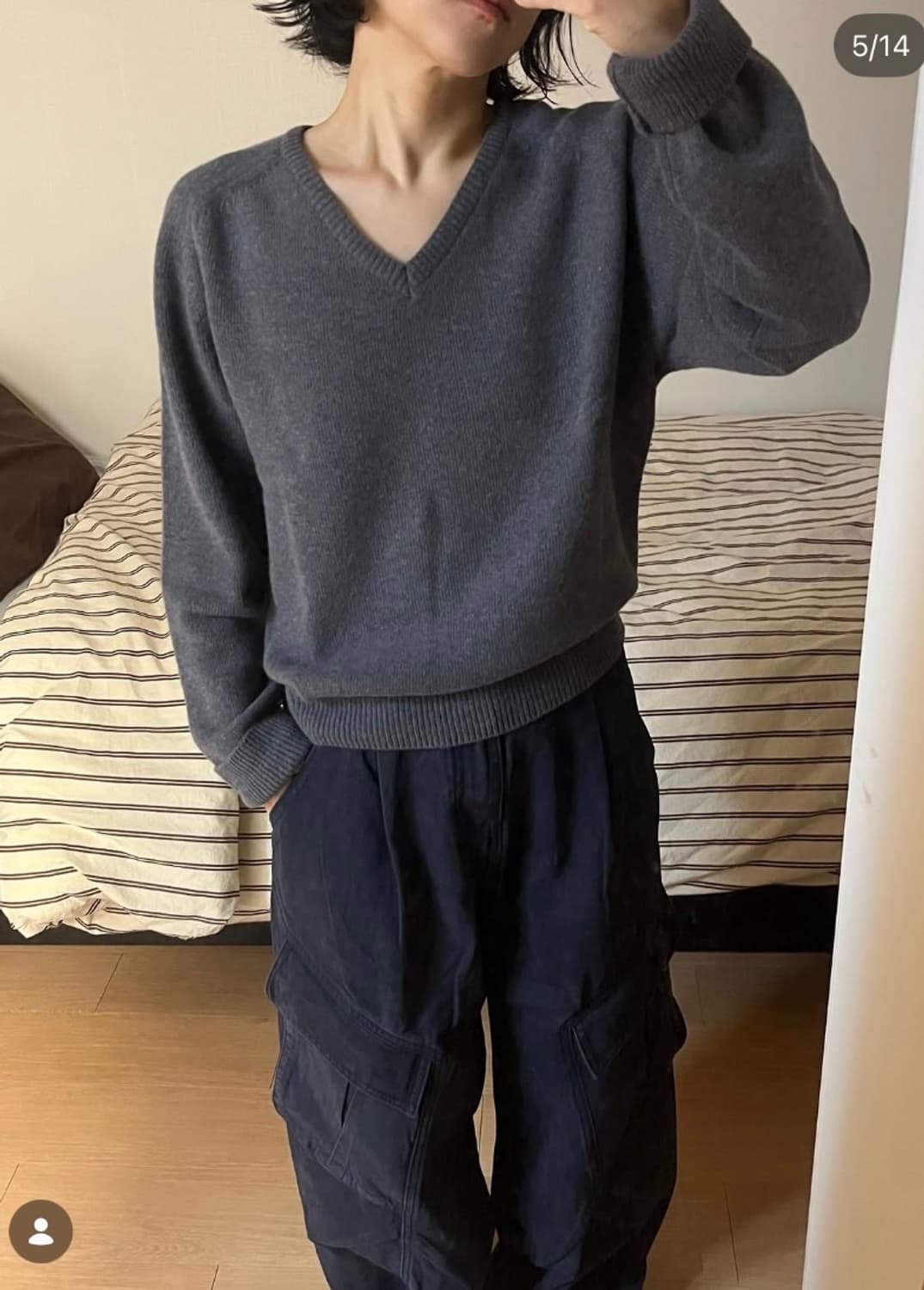 lfm 니트! 얼바닉30 낫띵리튼 파사드패턴 프라다 아모멘토 샤넬 르메르 상품이미지1