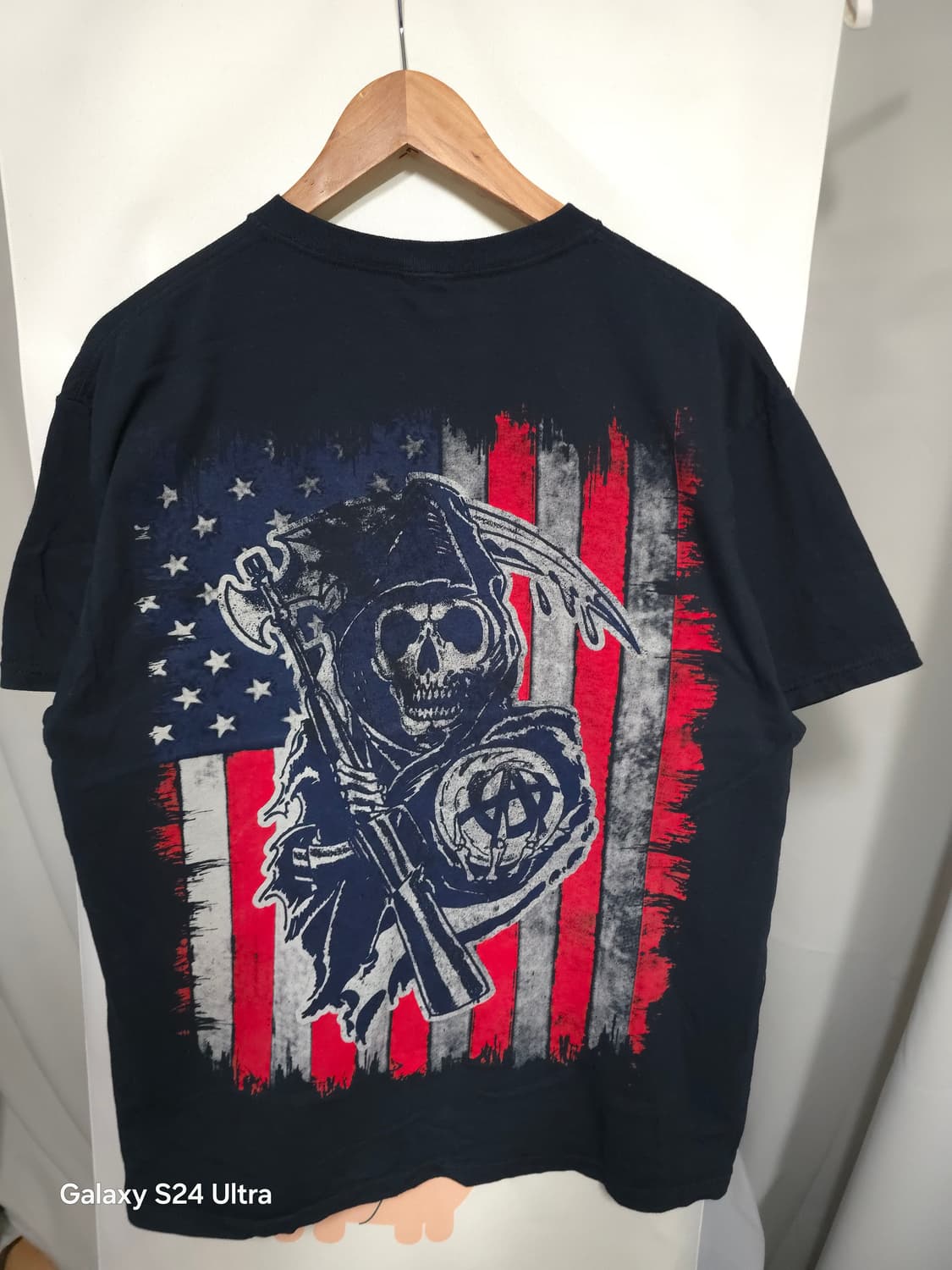 Sons of Anarchy 블랙 프린팅 반팔티 L ✨️미빈✨️
 상품이미지2