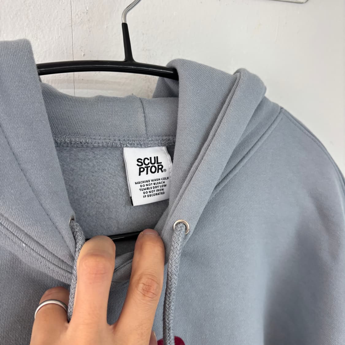 스컬프터 기모 후드티 L사이즈 상품이미지3