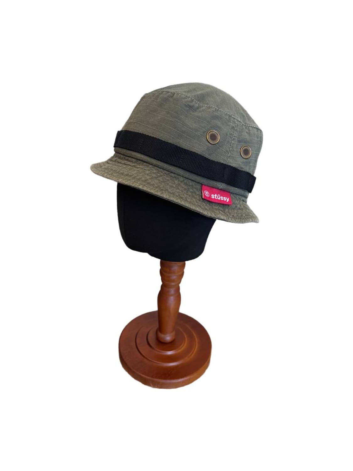 90-00s Stussy ripstop cotton bucket hat 상품이미지1