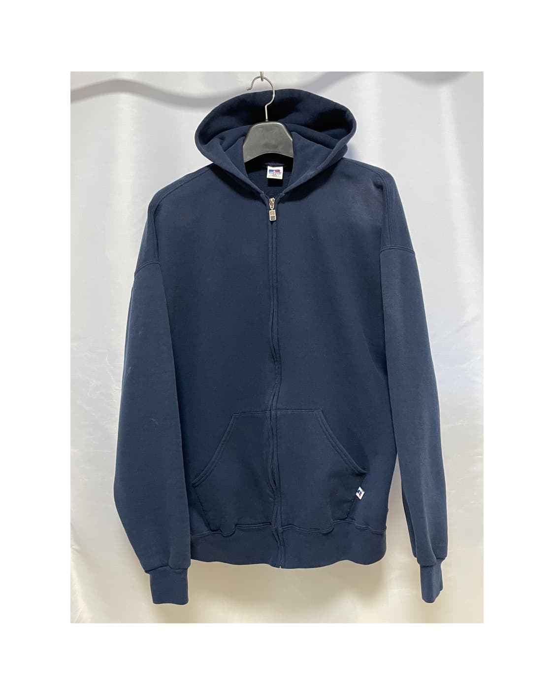 [D.O Vtg] 90s 러셀 50/50 후드 집업 네이비(XXL) 상품이미지1