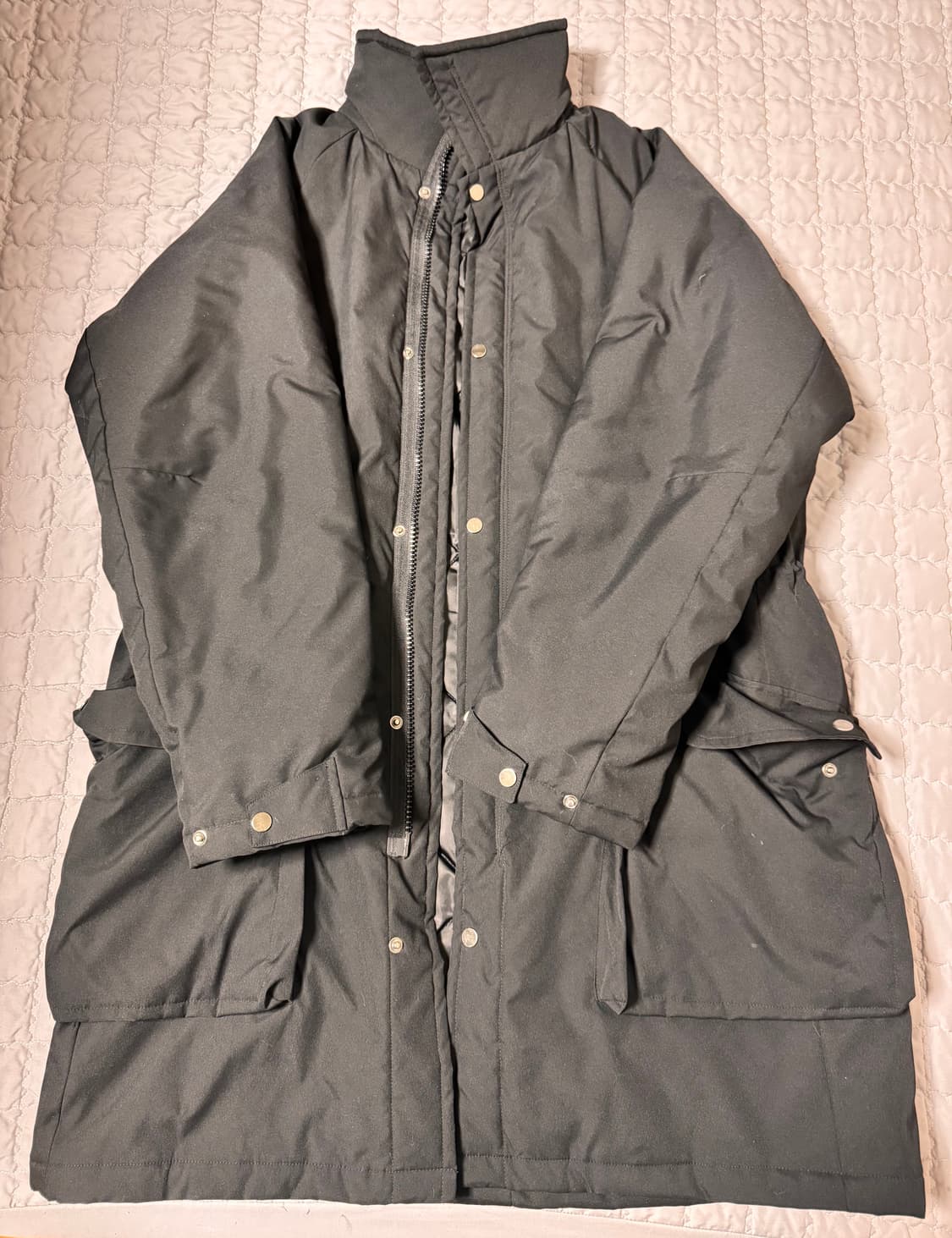 기프트 오리지널 오버사이즈 M90 파카 블랙 L 상품이미지3