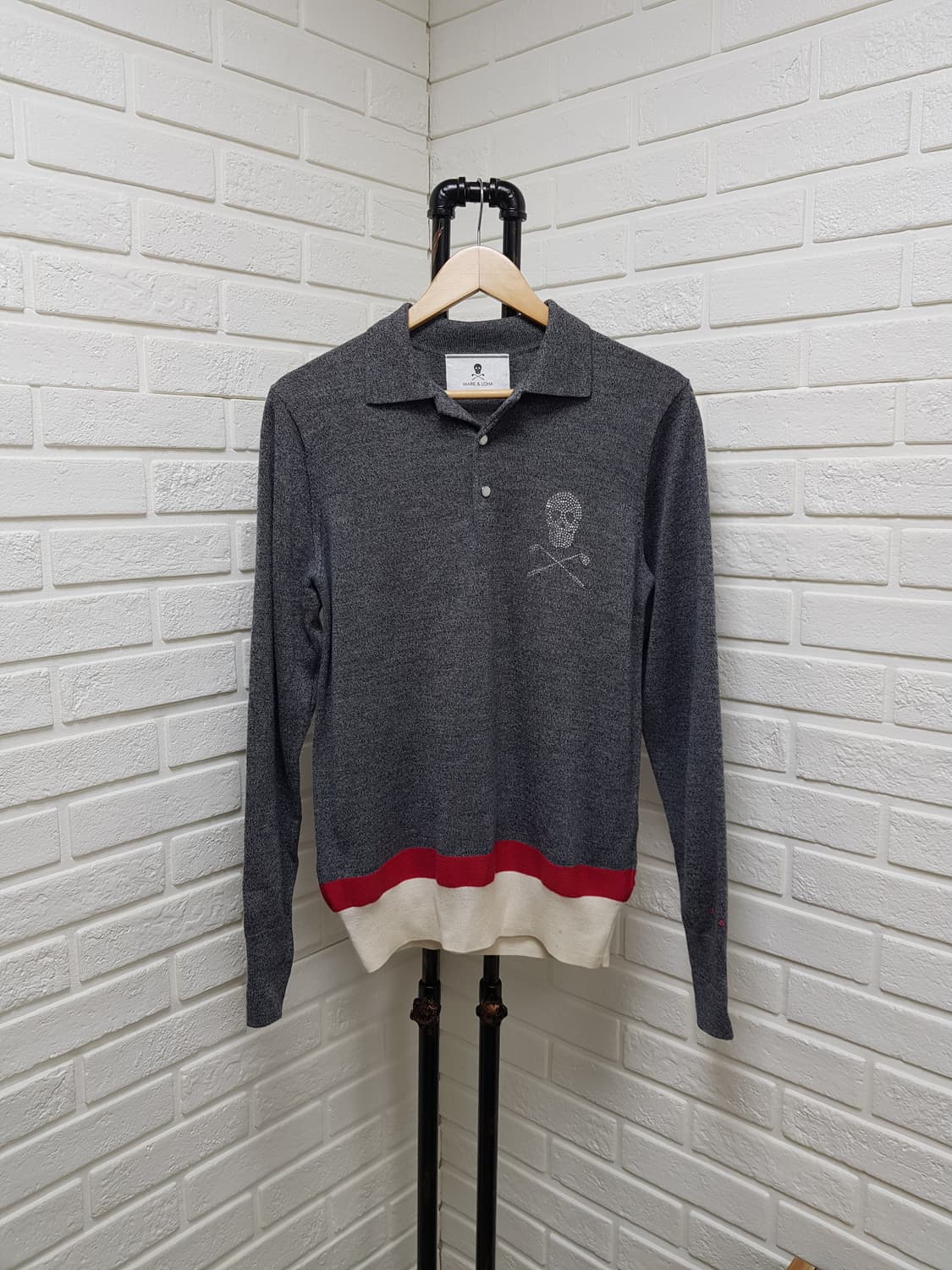 [m/95/정품] 마크앤로나 남성 골프니트 상품이미지1