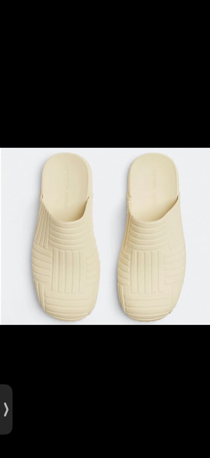 보테가 베네타 러버클로그 슬라이더 씨솔트43 상품이미지4