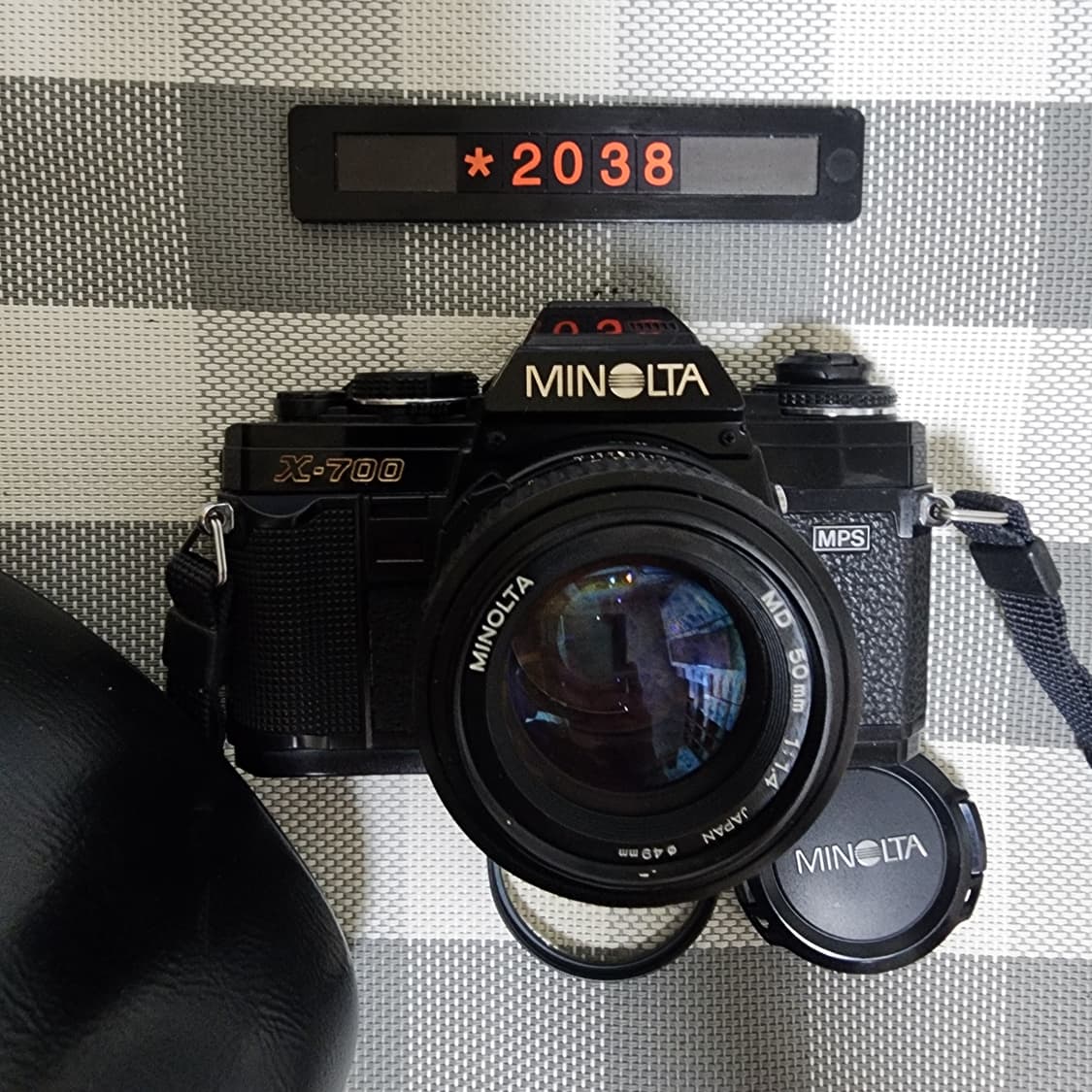 미놀타 X-700 필름카메라 1.4 단렌즈 케이스포함 상품이미지1
