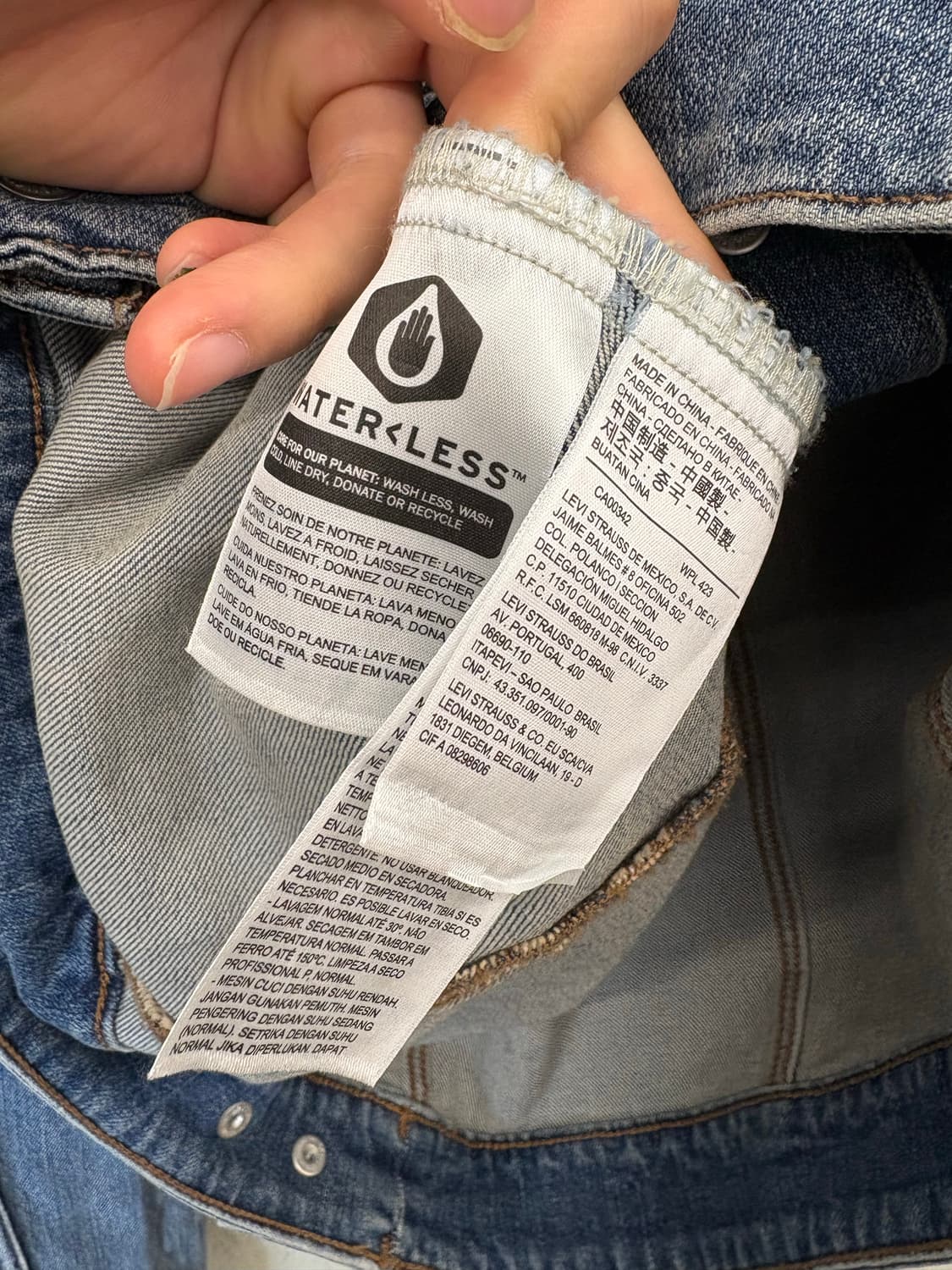 리바이스 프리미엄 엔지니어드 버튼 데님 자켓 상품이미지6