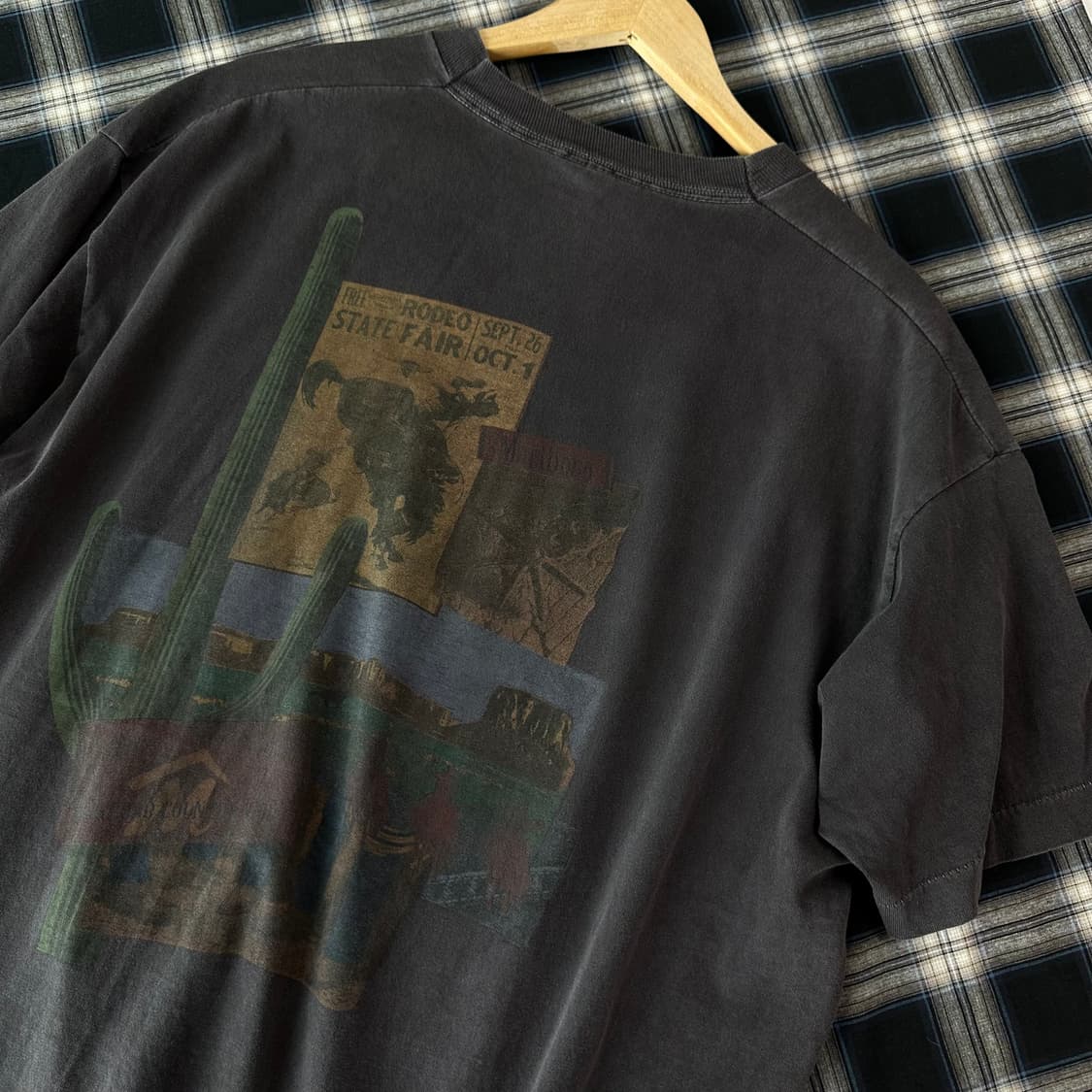90s 말보로 로데오 싱글스티치 빈티지 반팔 에이셉라키 상품이미지3