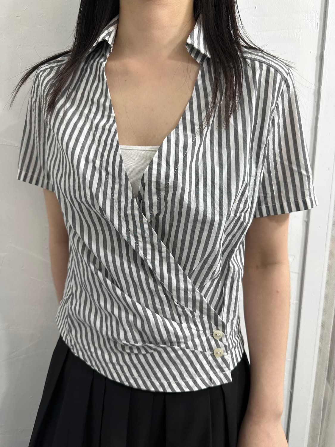 zazie wrap blouse 상품이미지3