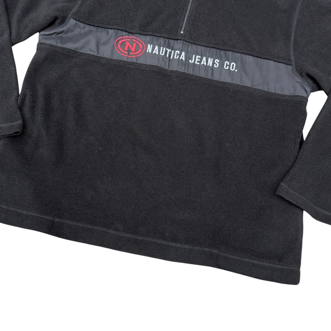 노티카 블랙 플리스 반집업 하프집업 상품이미지5