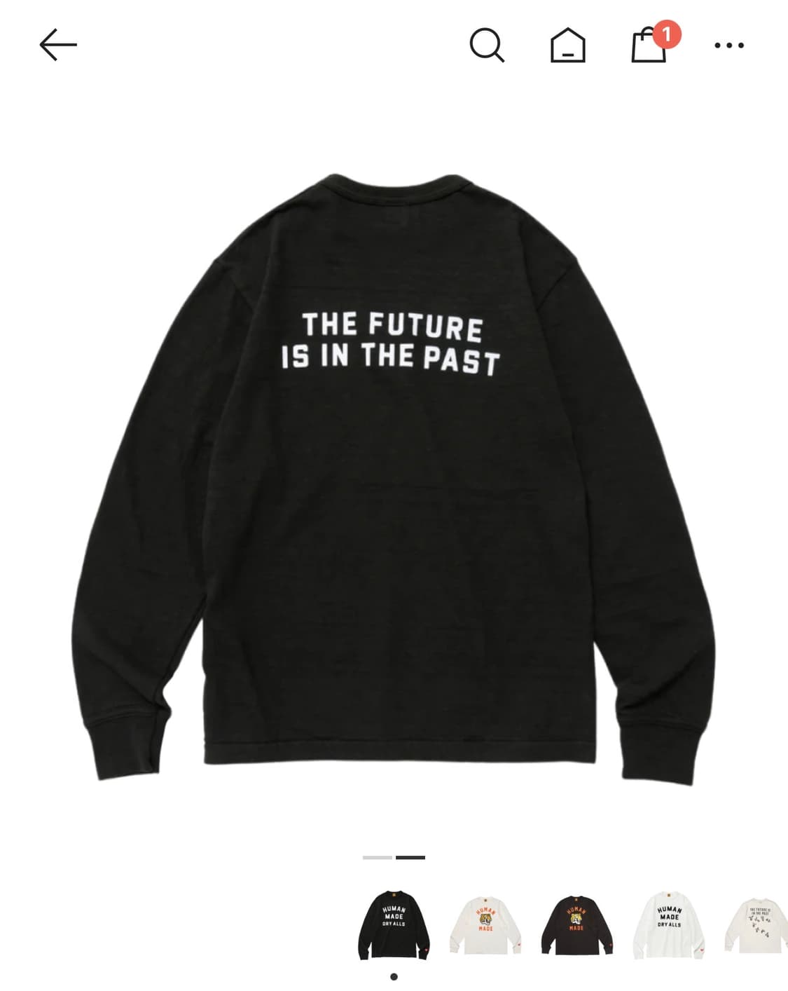 휴먼메이드 롱슬리브 상품이미지2