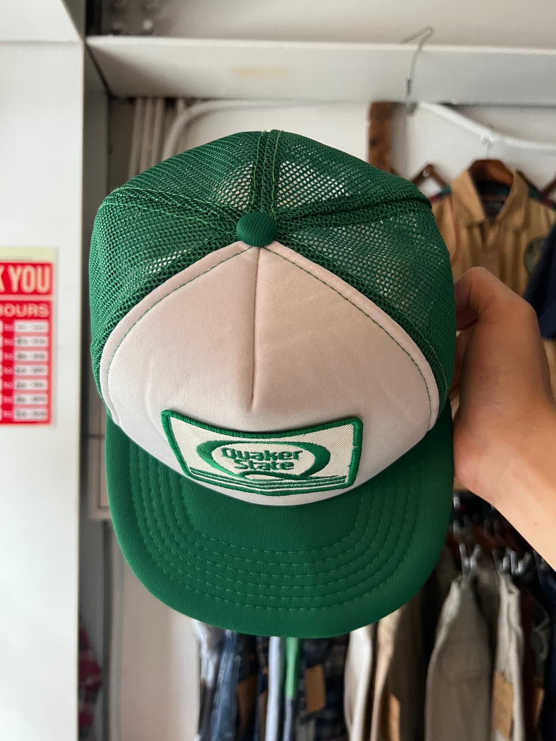 USA 빈티지 Quaker State 트러커 캡 상품이미지2