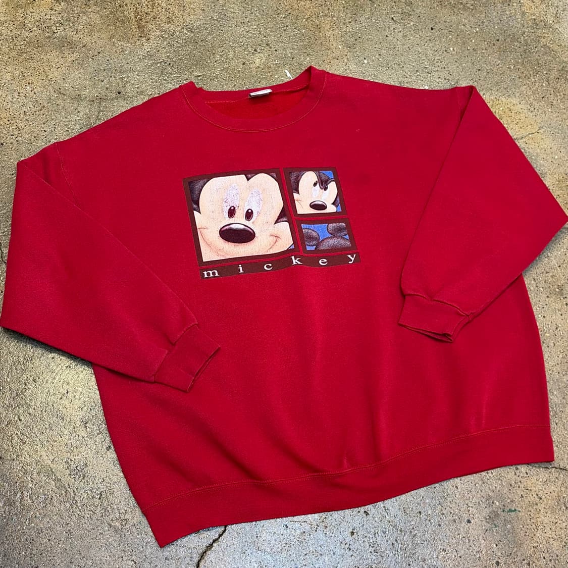 90s USA 미국 빈티지 디즈니 미키마우스 맨투맨 상품이미지2