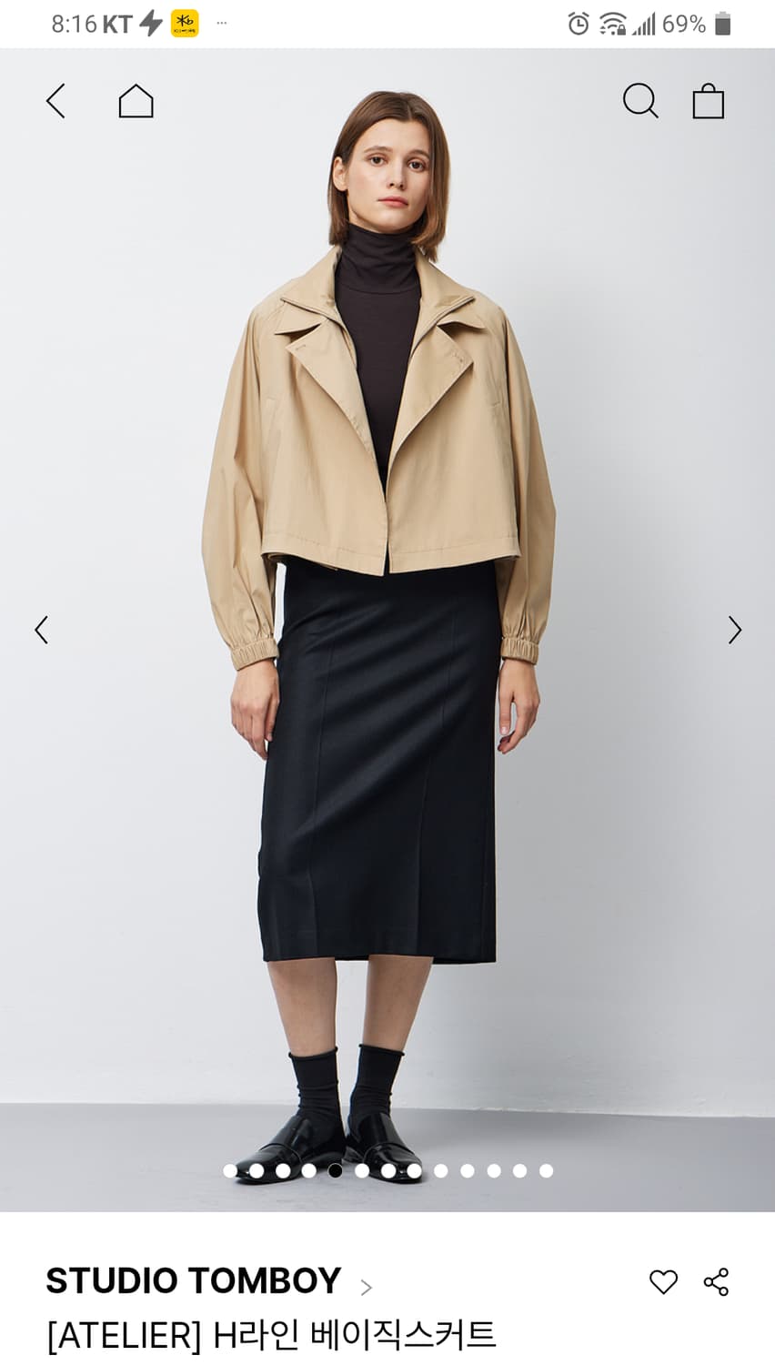 스튜디오톰보이 279000원 스커트 23년도 상품이미지3