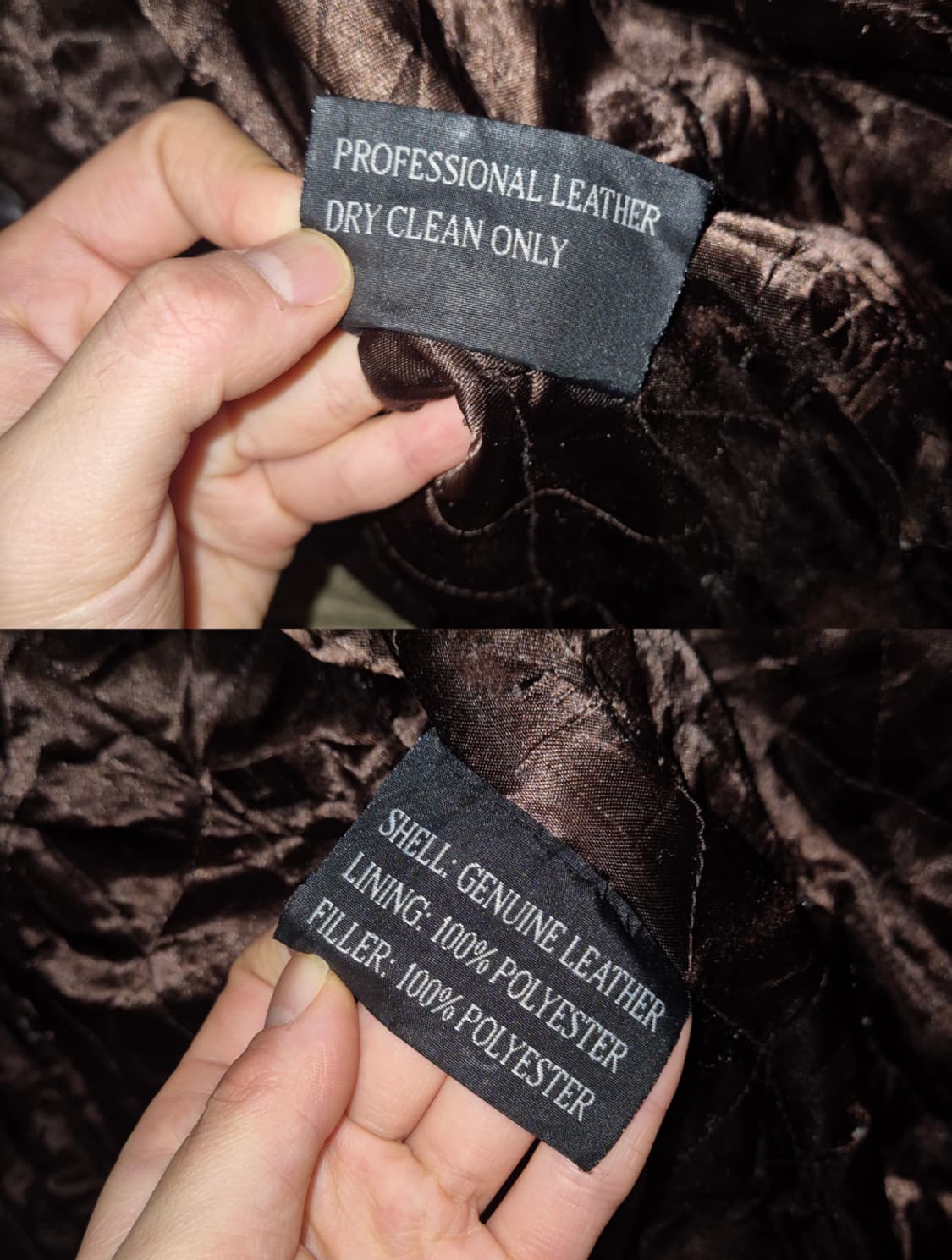 오리엔탈 패치워크 가죽 봄버 자켓 상품이미지5