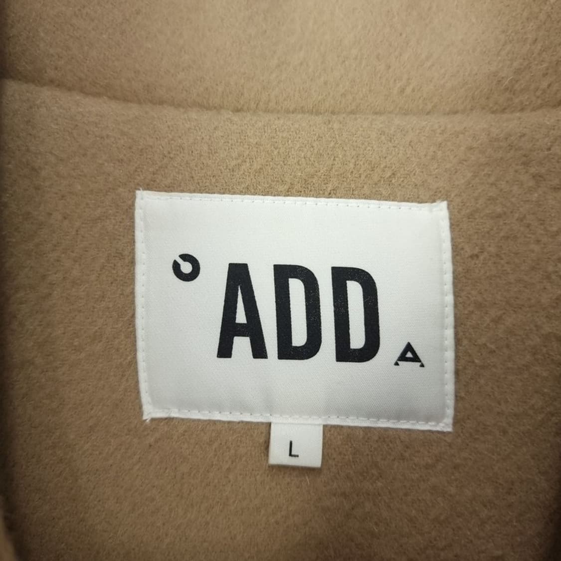 [ADD]  애드 오버핏 모직 트러커 숏 코트 자켓 베이지 M16486 상품이미지6