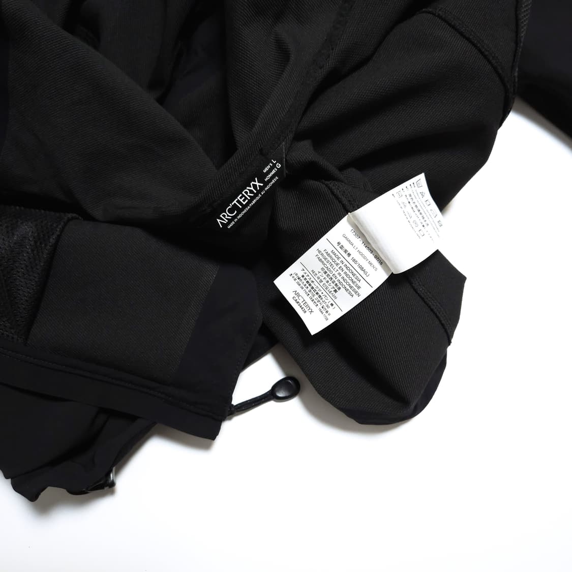아크테릭스 감마 LT 후디 자켓 블랙 상품이미지7