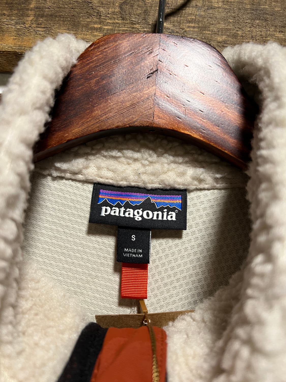 [S]파타고니아 레트로 X 화이트 플리스 자켓 상품이미지2