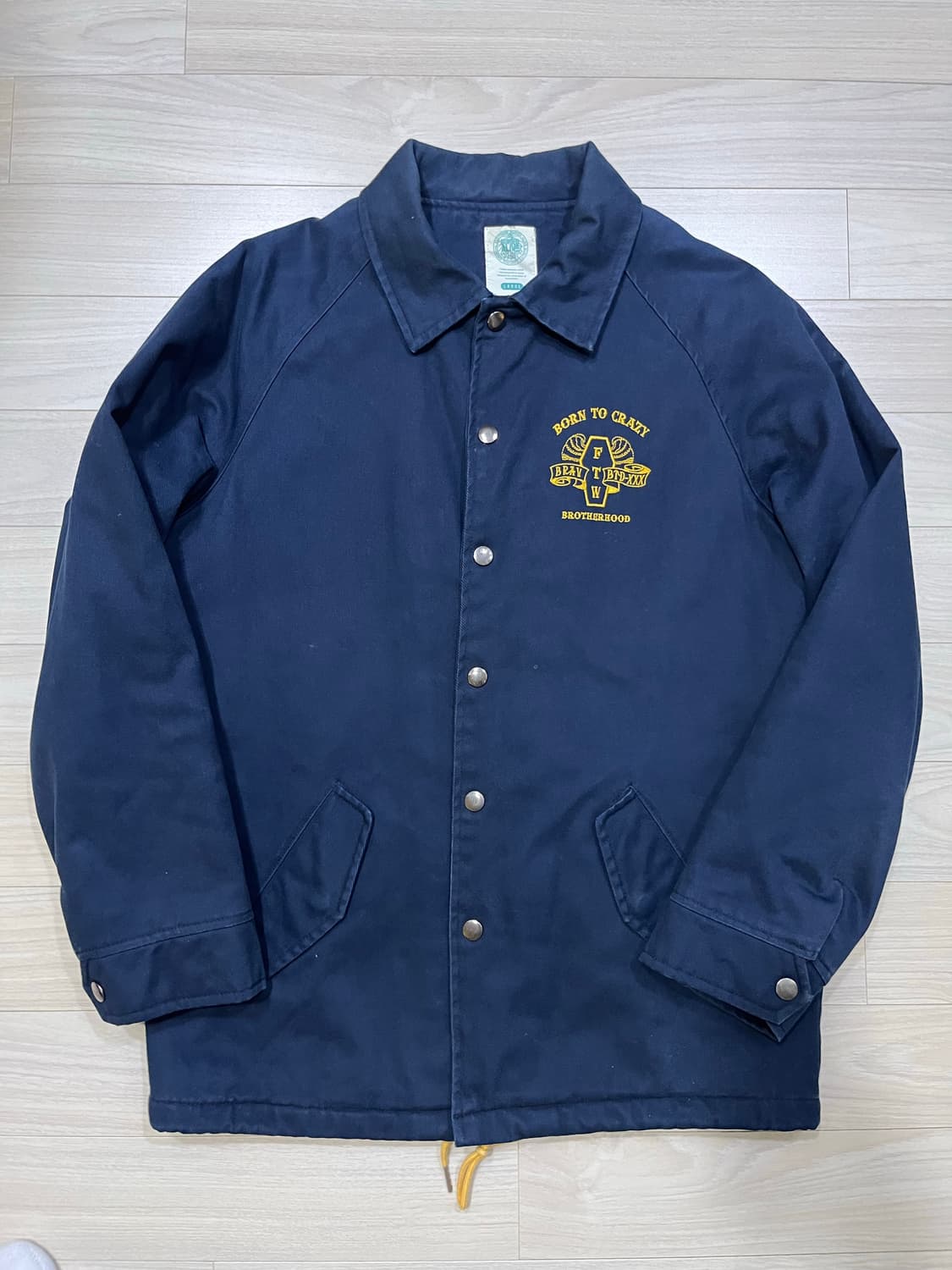 베리드얼라이브 x BASTARD-XXX 코치자켓(Large) 상품이미지1