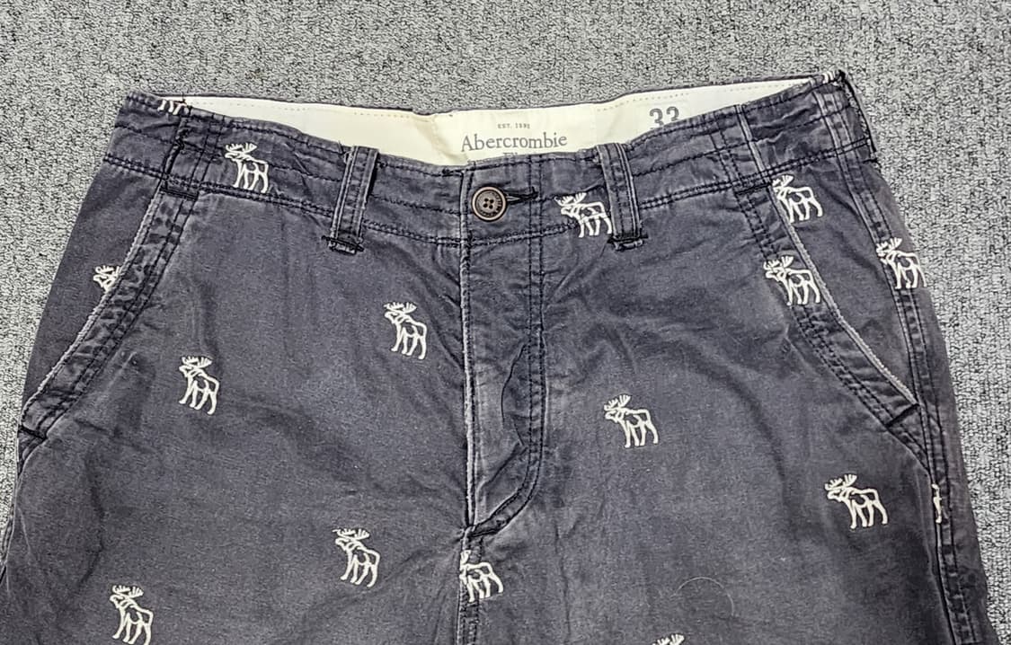 아베크롬비 앤 피치 무스 자수 하프팬츠 반바지 33 상품이미지3