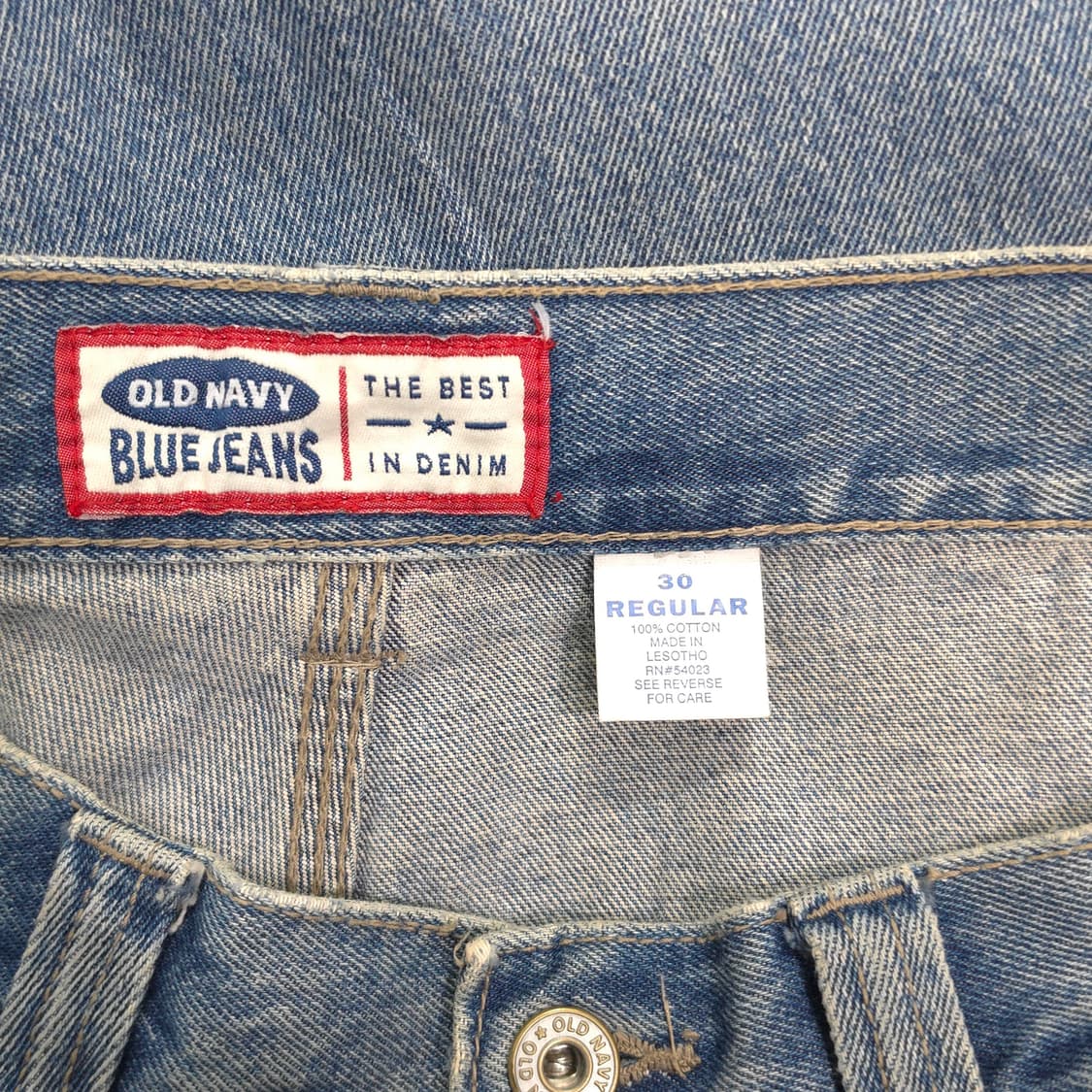90s OLD NAVY 빈티지 데님팬츠- 30 상품이미지9