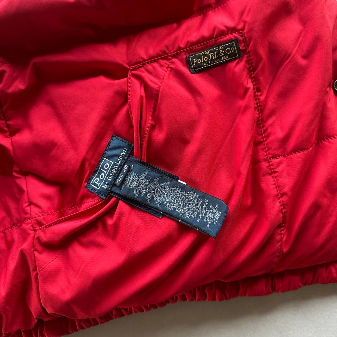 [L]폴로 랄프로렌 리버시블 다운 베스트 패딩 조끼 상품이미지9