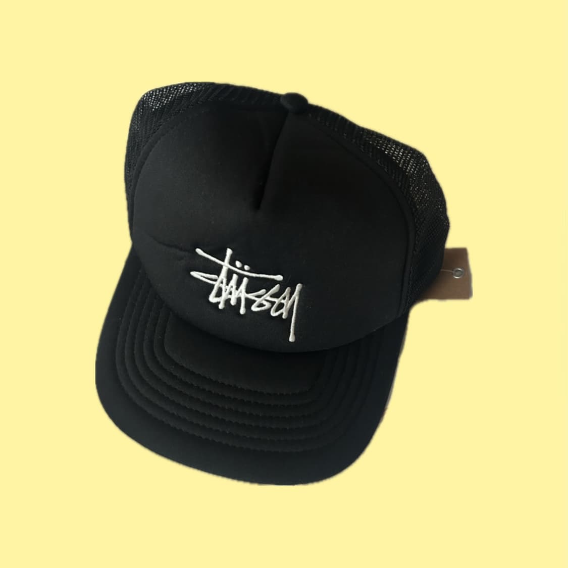 스투시 베이직 트러커 캡 블랙(새제품) 상품이미지1