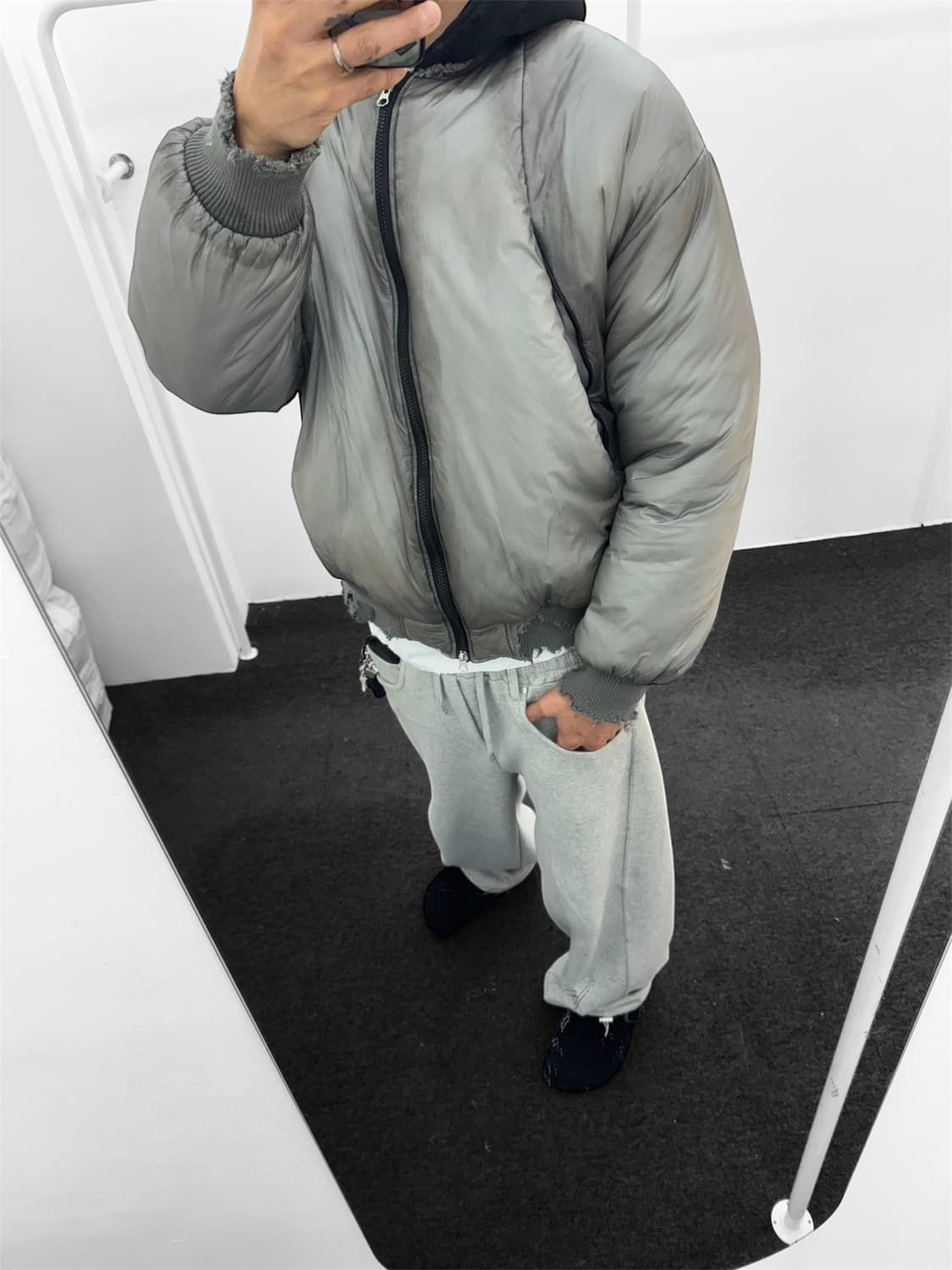 빈티지 라이트 패딩 상품이미지9