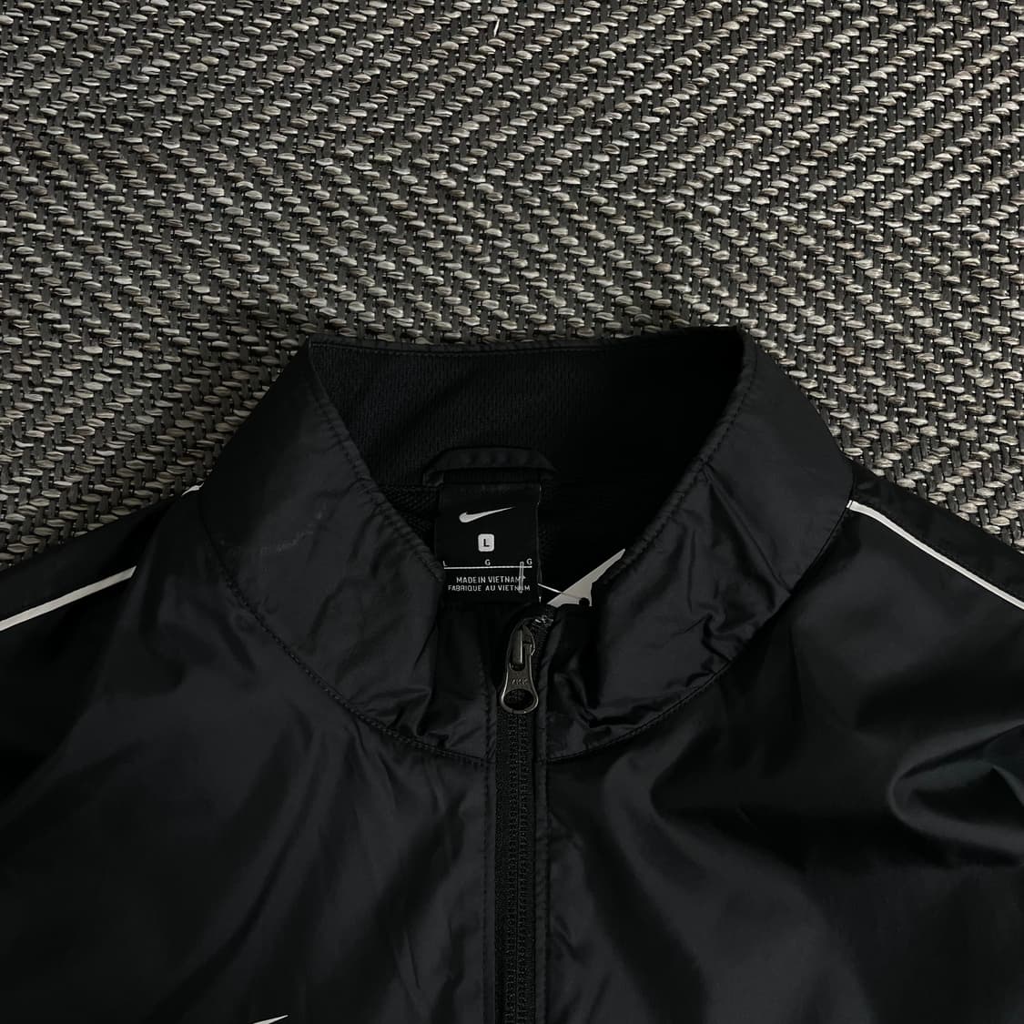 나이키 스우시로고 블랙 미니멀 바람막이y 2869 상품이미지5