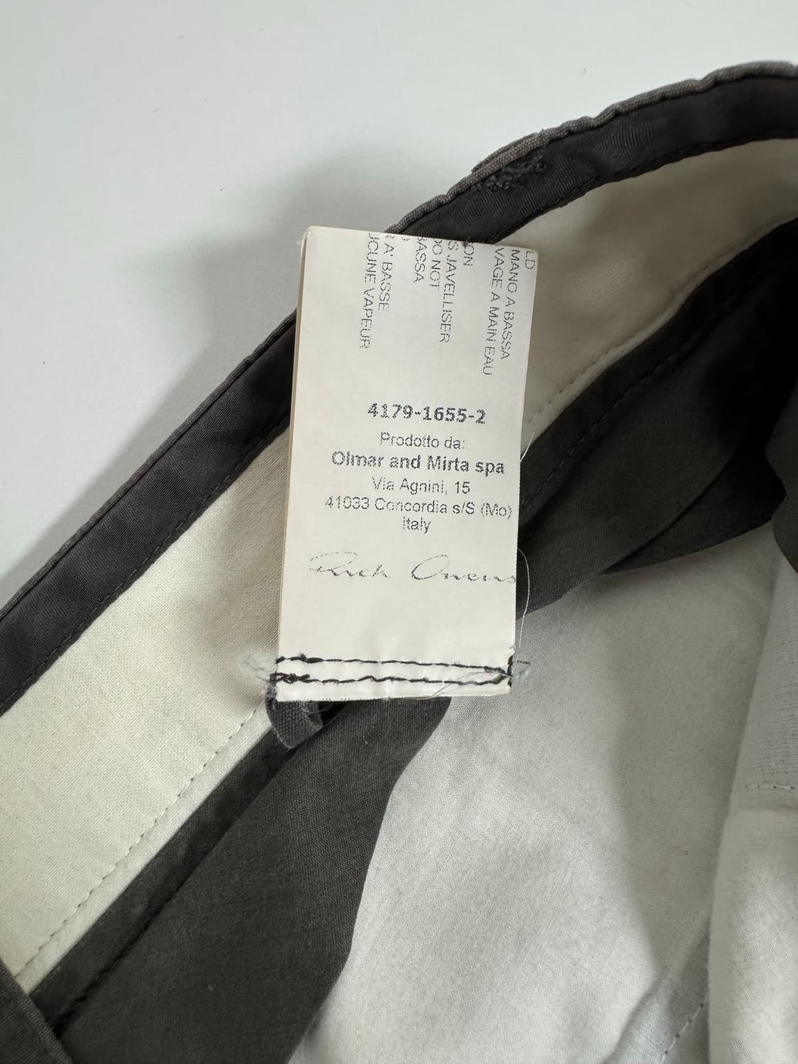 릭오웬스 Astaires 크롭핏 팬츠 48 상품이미지4