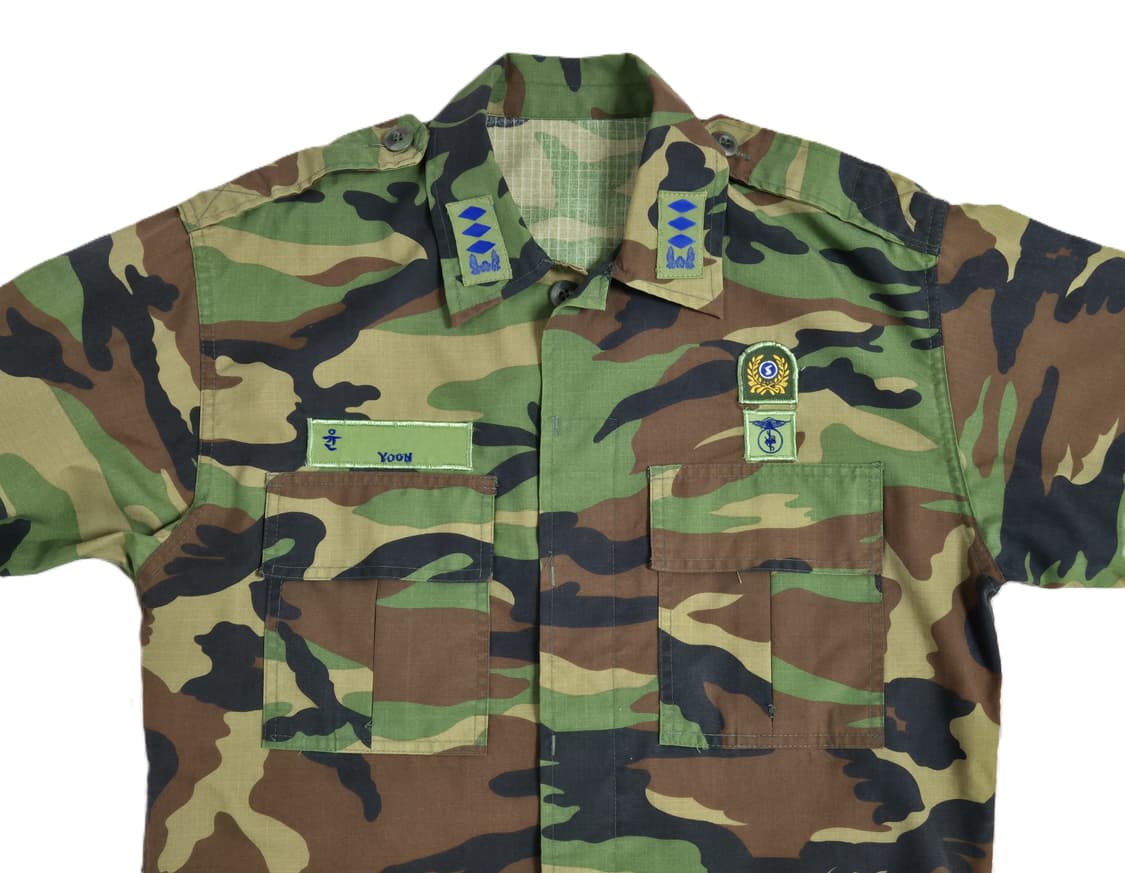 공군 구형 의무 대위 후기형 하계 전투복 상의 자켓 (M) 상품이미지6