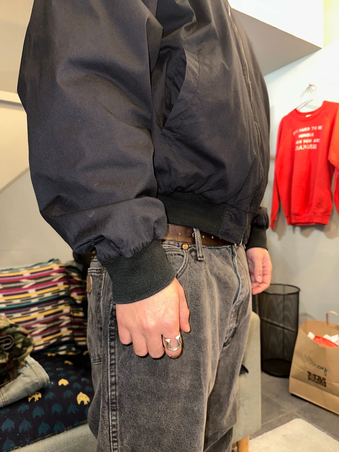 90‘s Marlboro logo reversible jacket 상품이미지6