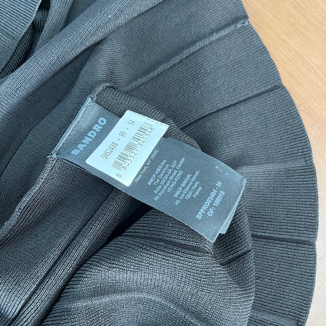 산드로 슬리브리스 원피스 38 상품이미지6