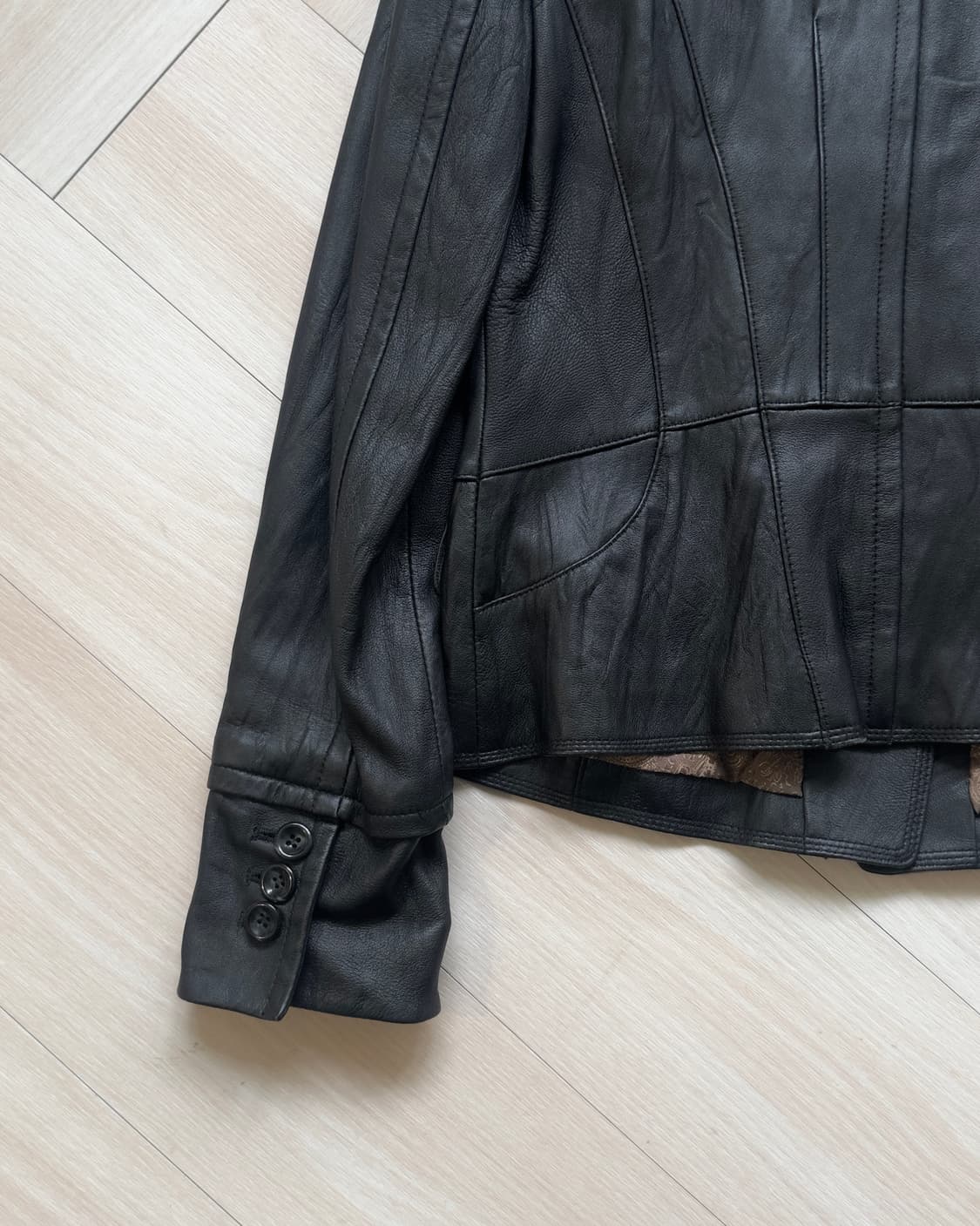[VTG] sheepskin leather jacket 상품이미지6