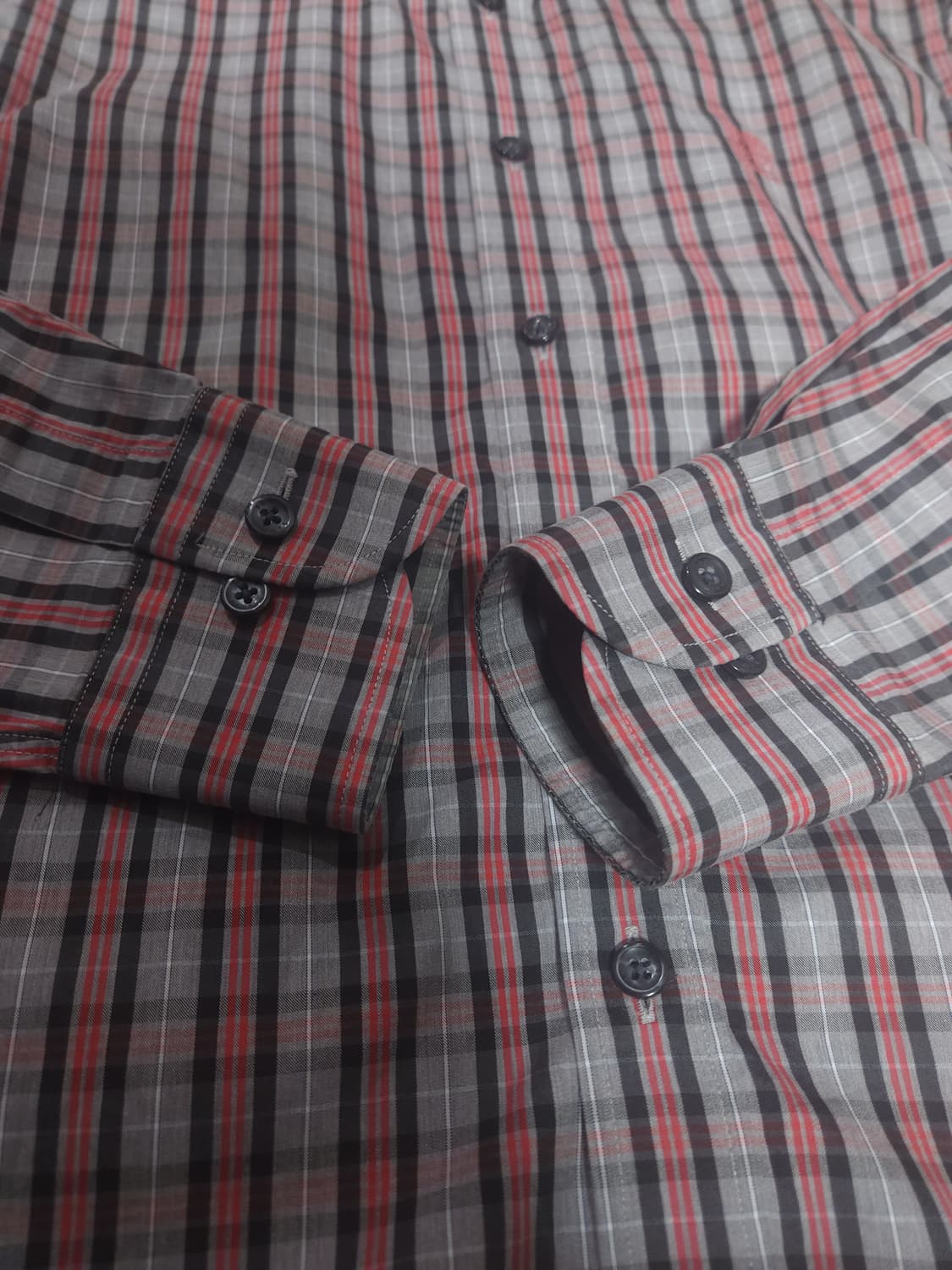 닥스 긴팔 체크셔츠, L 상품이미지5