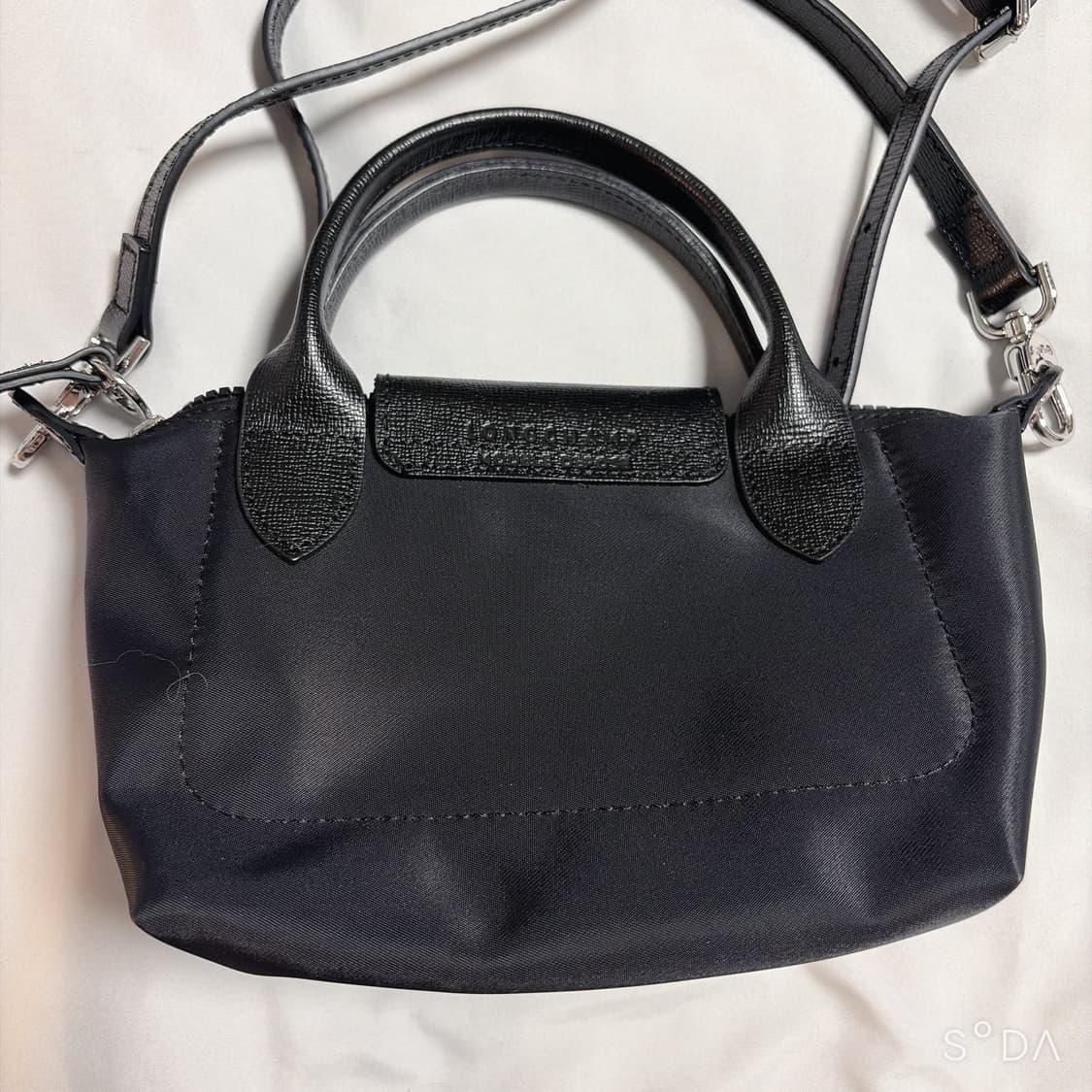 롱샴 블랙 미니 크로스백 상품이미지4