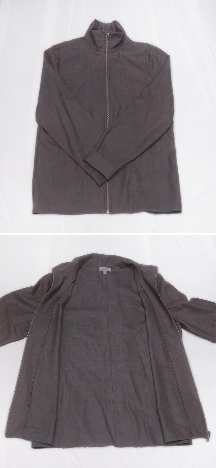 코스 (COS) 퓨어울 집업 포켓리스 소프트 자켓 (100-105) 상품이미지3