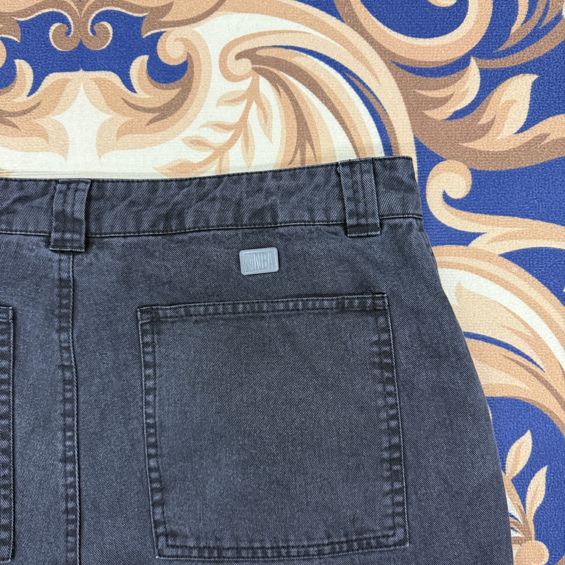 (32)엔비에이 NBA 흑청 카고데님팬츠 상품이미지6