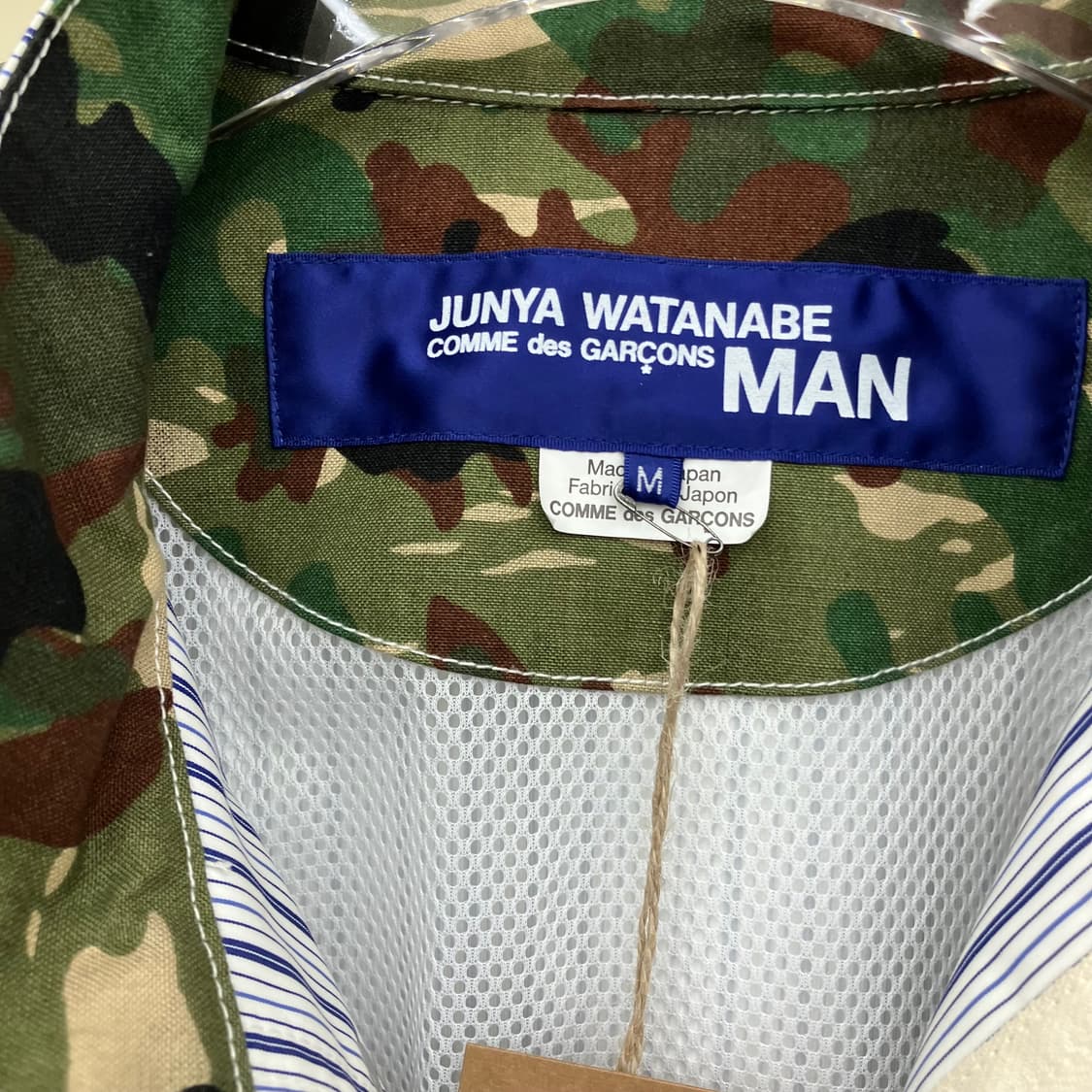 꼼데가르송 19ss 준야 와타나베 피쉬테일 자켓 상품이미지7
