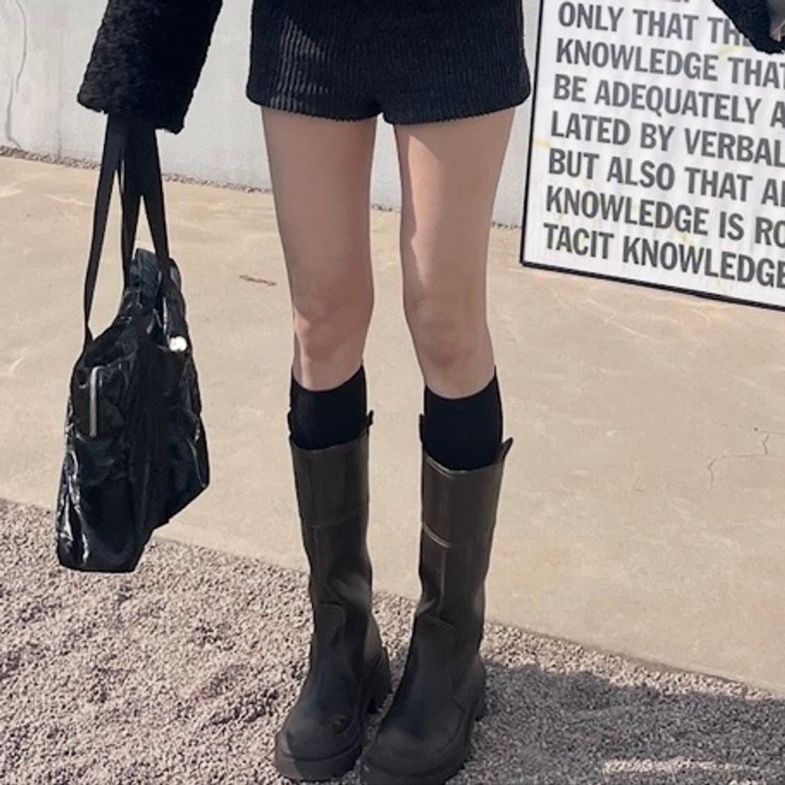 Zara 자라 빈티지 하프 부츠 (다크브라운 / 240) 상품이미지1